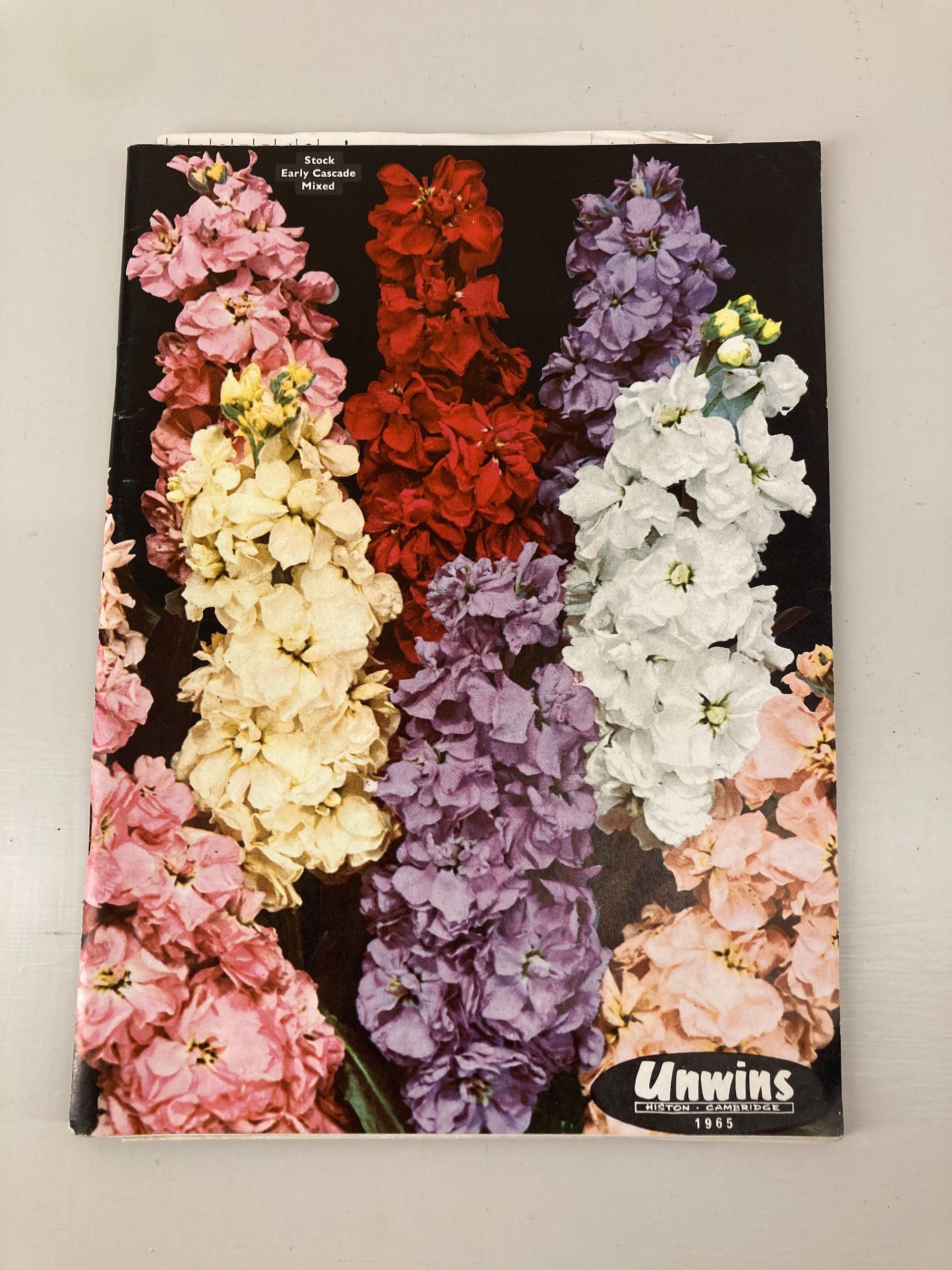 Unwins Seeds Catalogue 1965