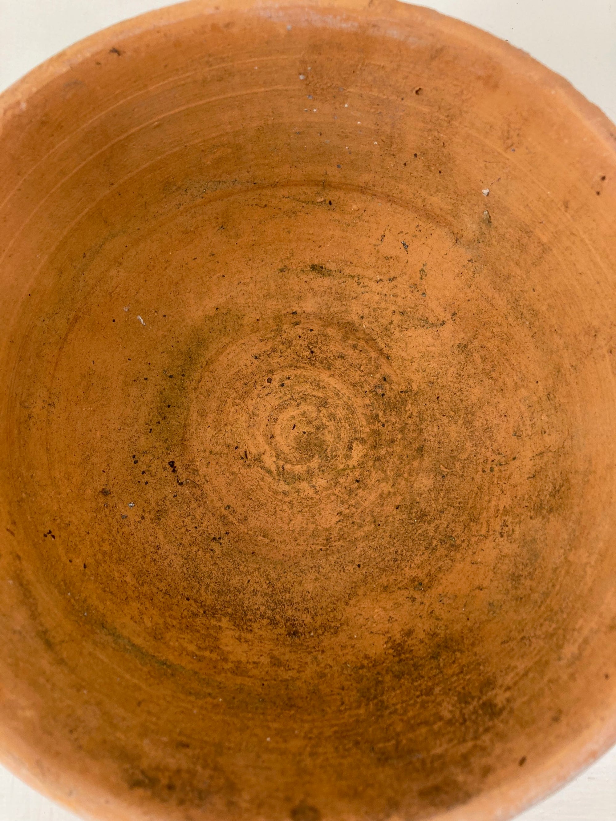7 inch Terracotta Bulb Bowl