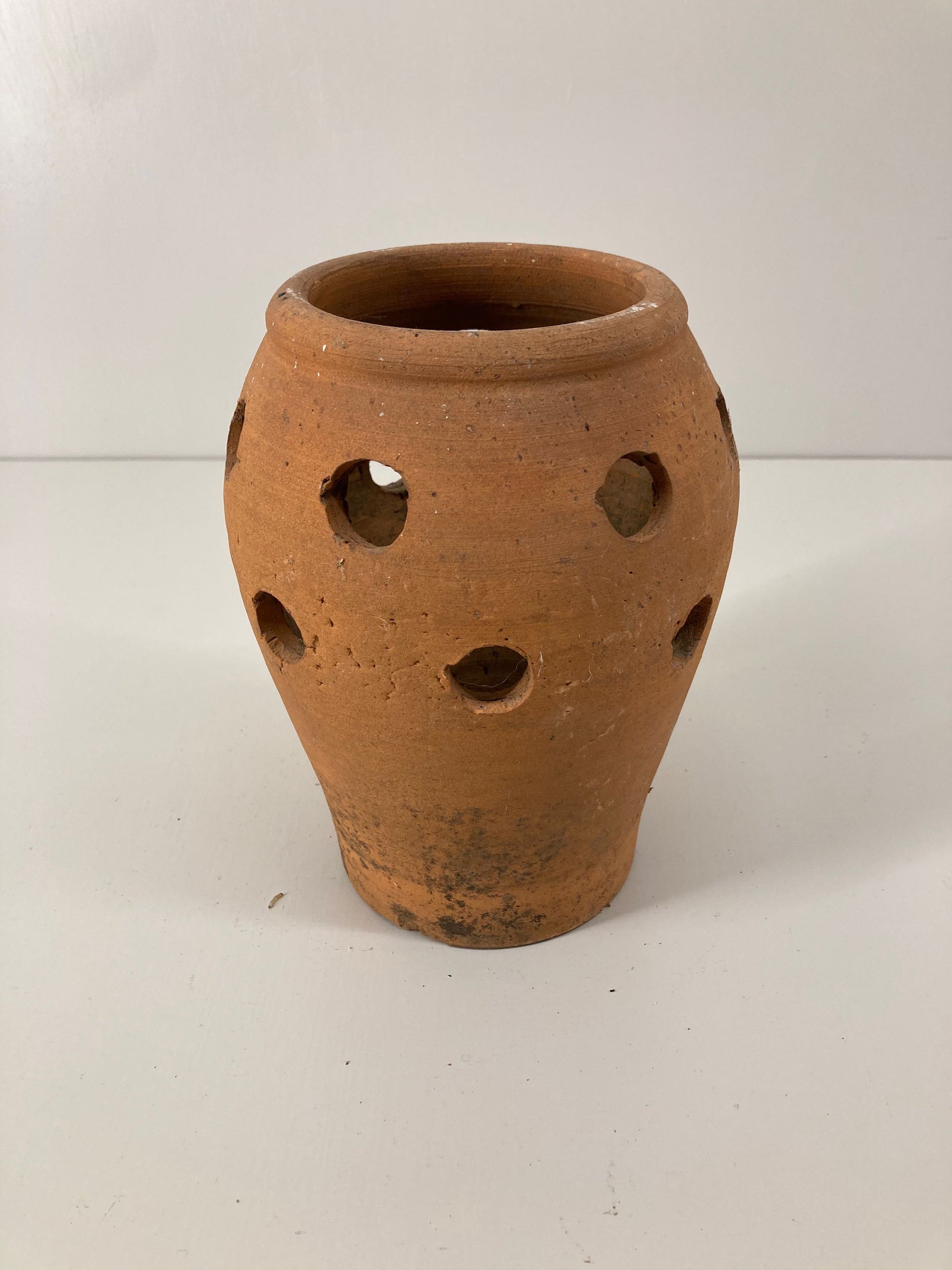 Terracotta Crocus Pot