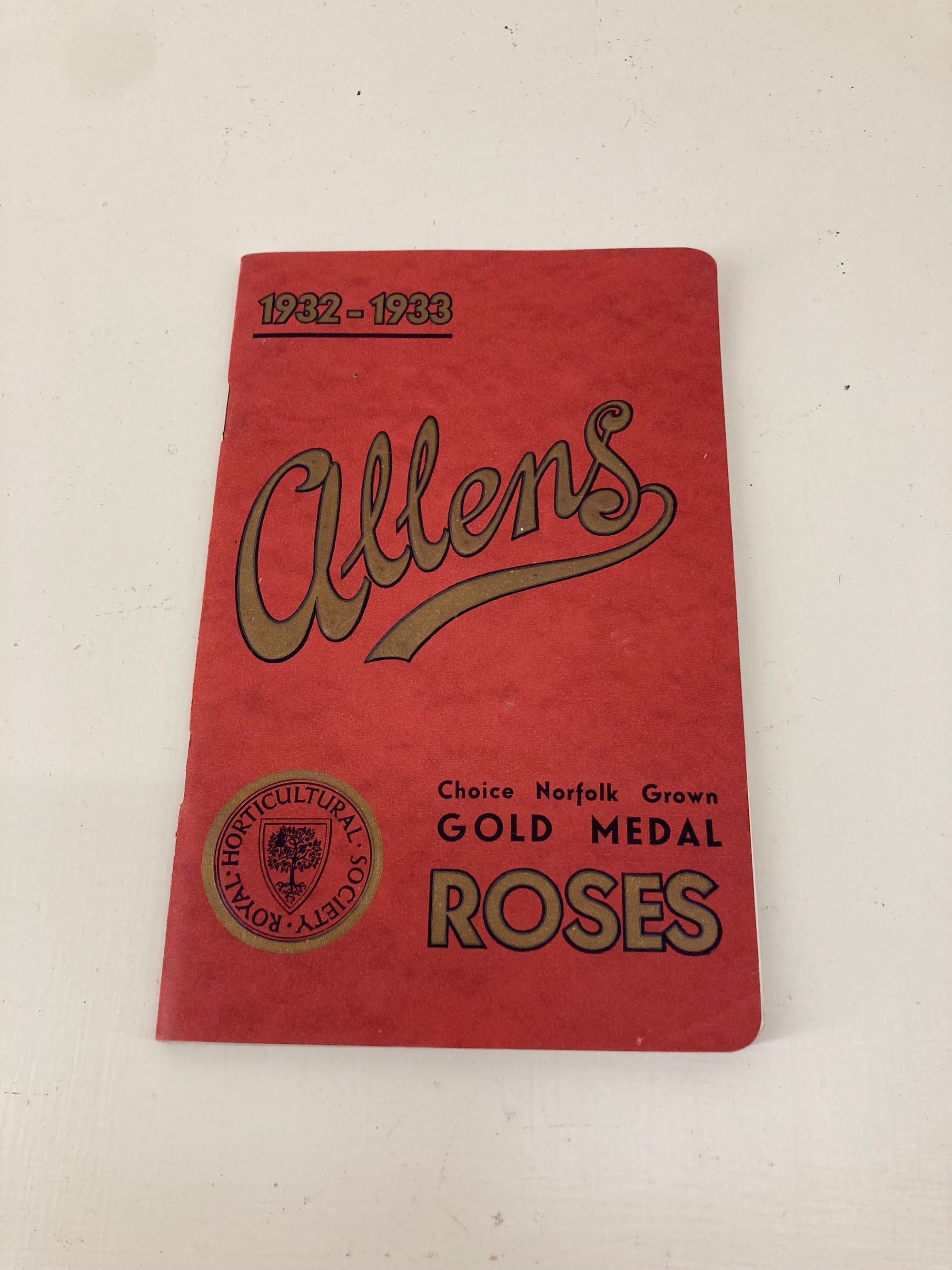 Allens Rose Catalogue, 1932-1933