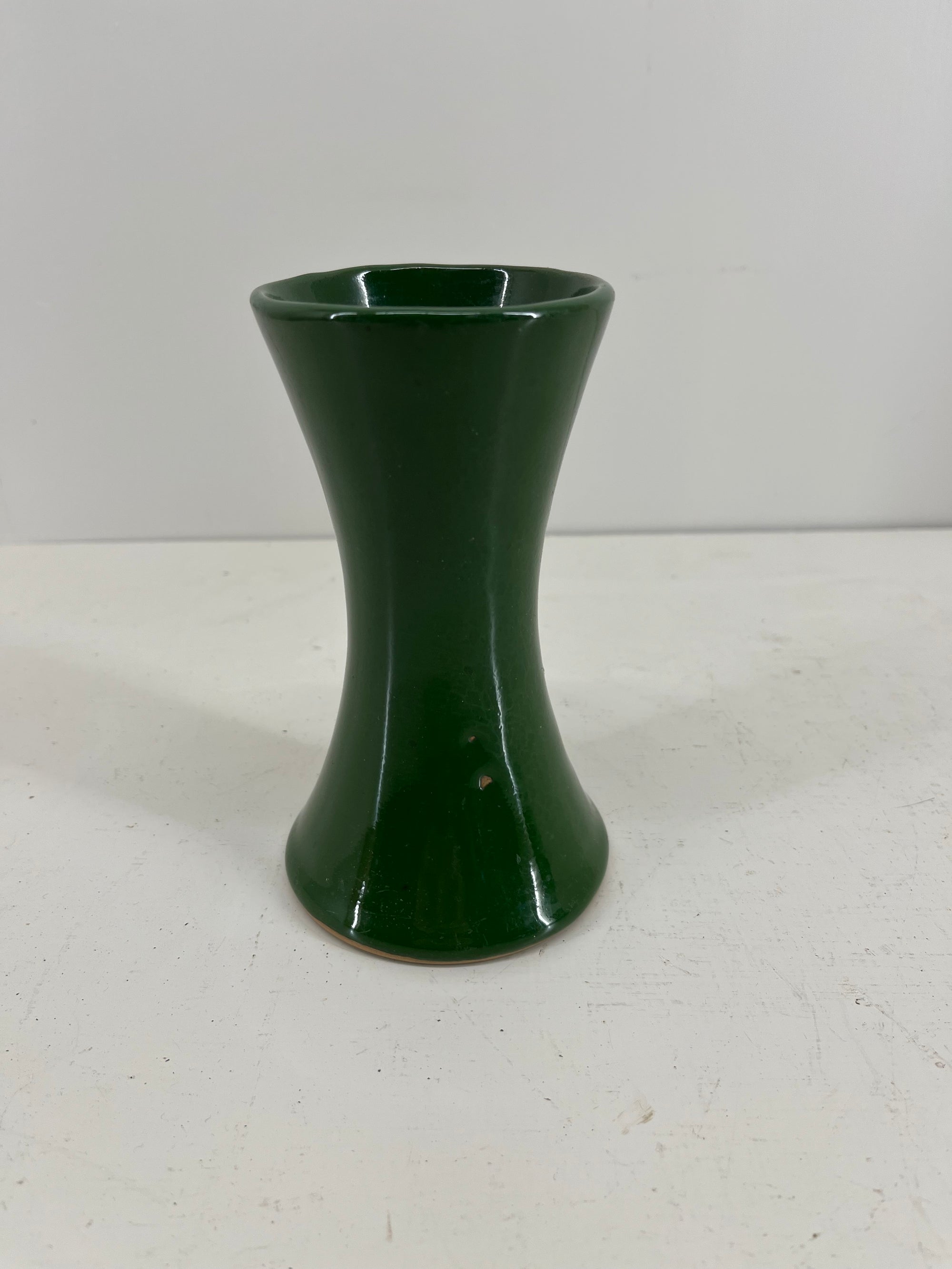 Green Pottery Show Vase