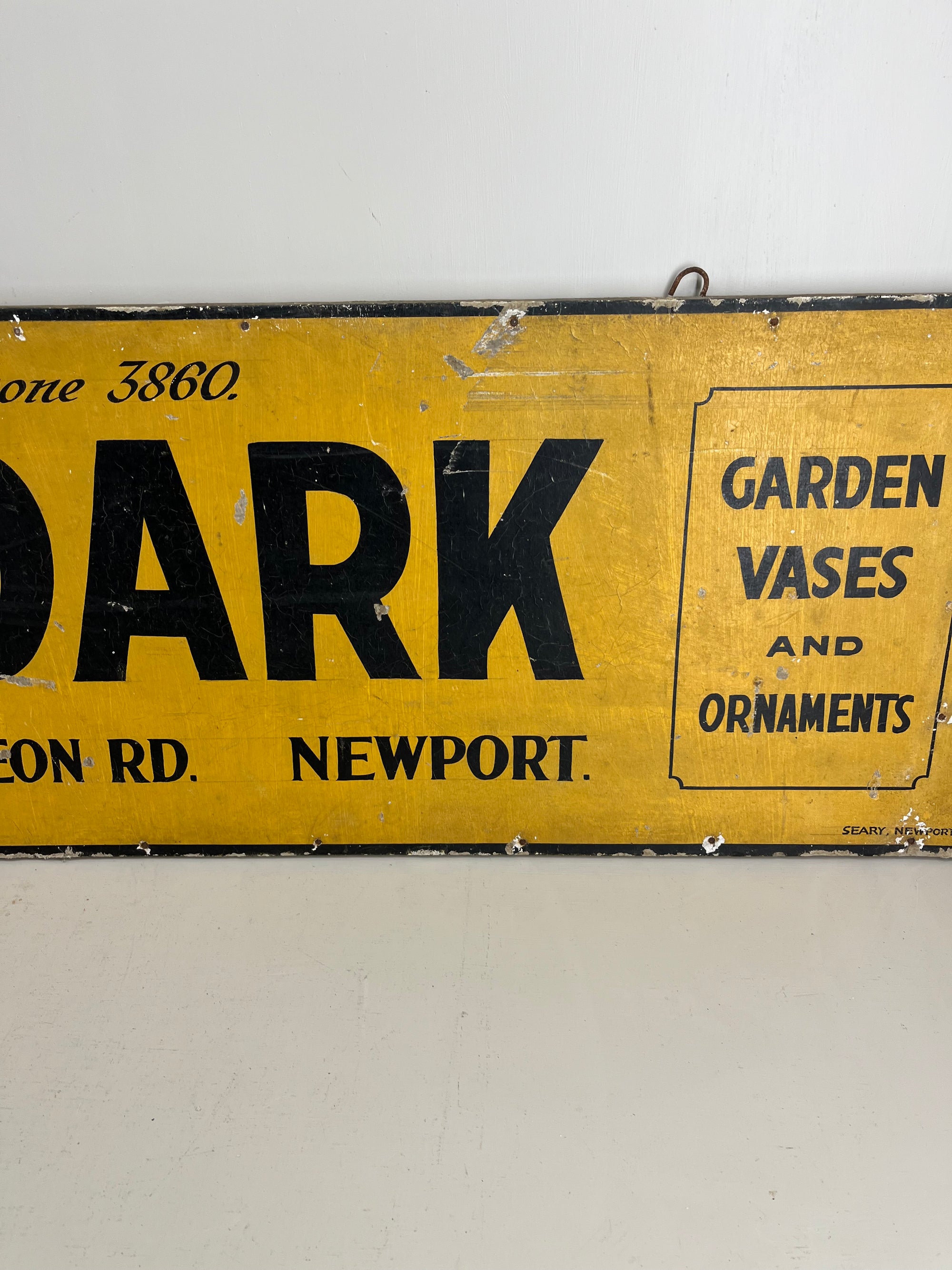 Vintage Garden Supplies Sign
