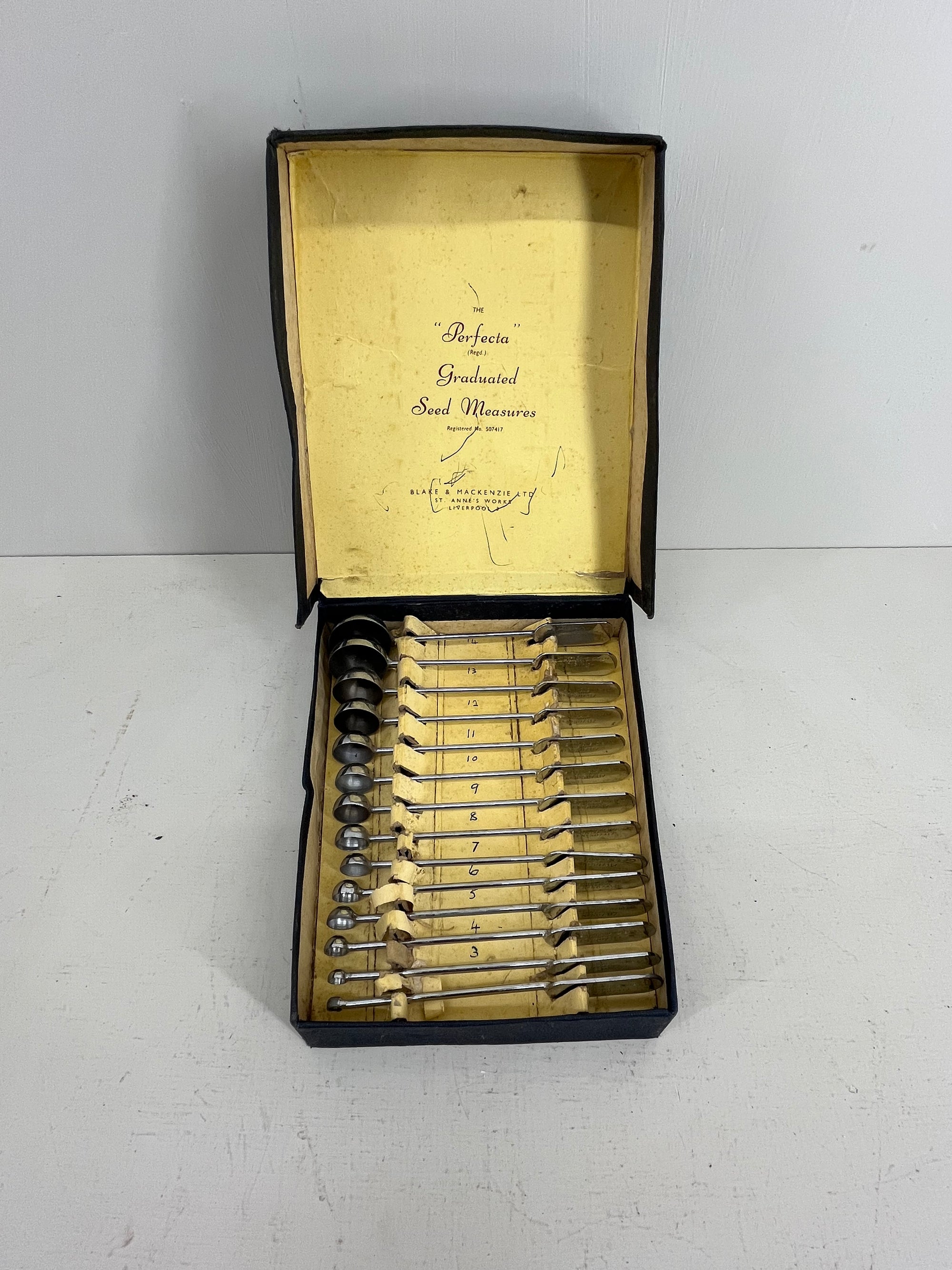 Blake & Mackenzie Chrome Seed Measures