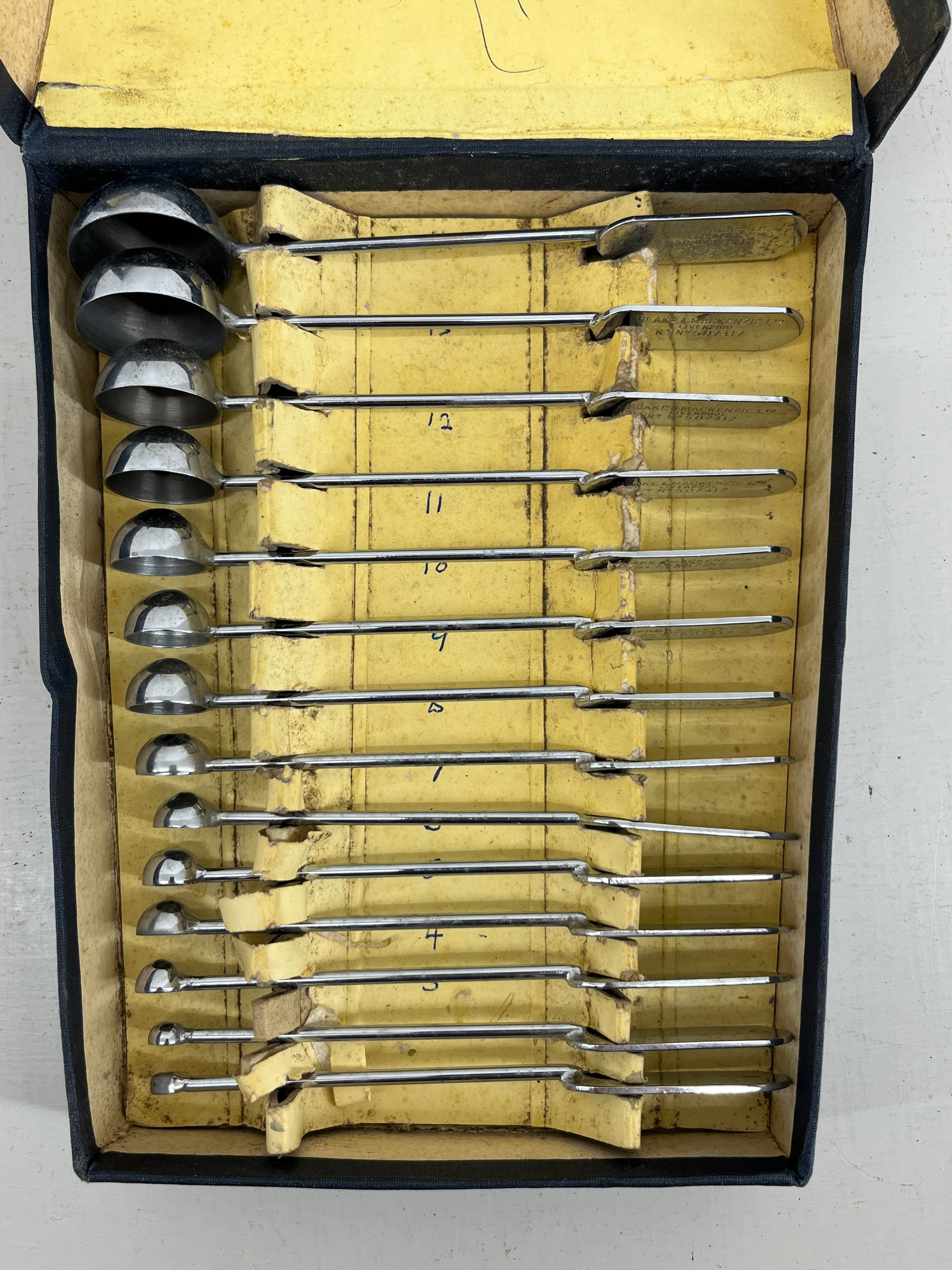Blake & Mackenzie Chrome Seed Measures