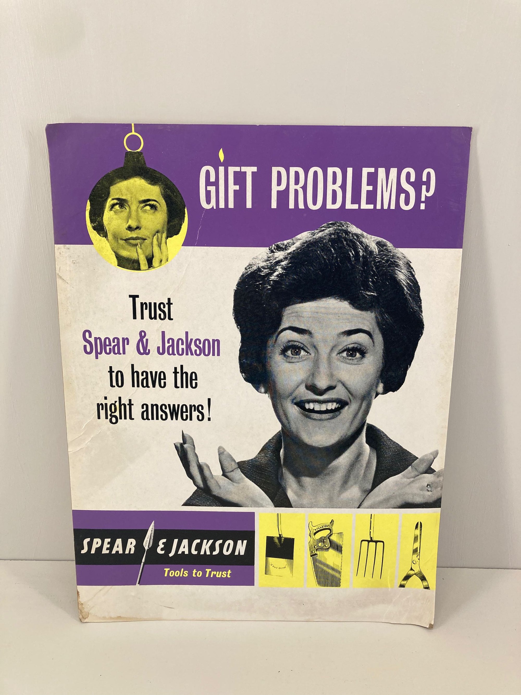 Spear & Jackson Advertising Board