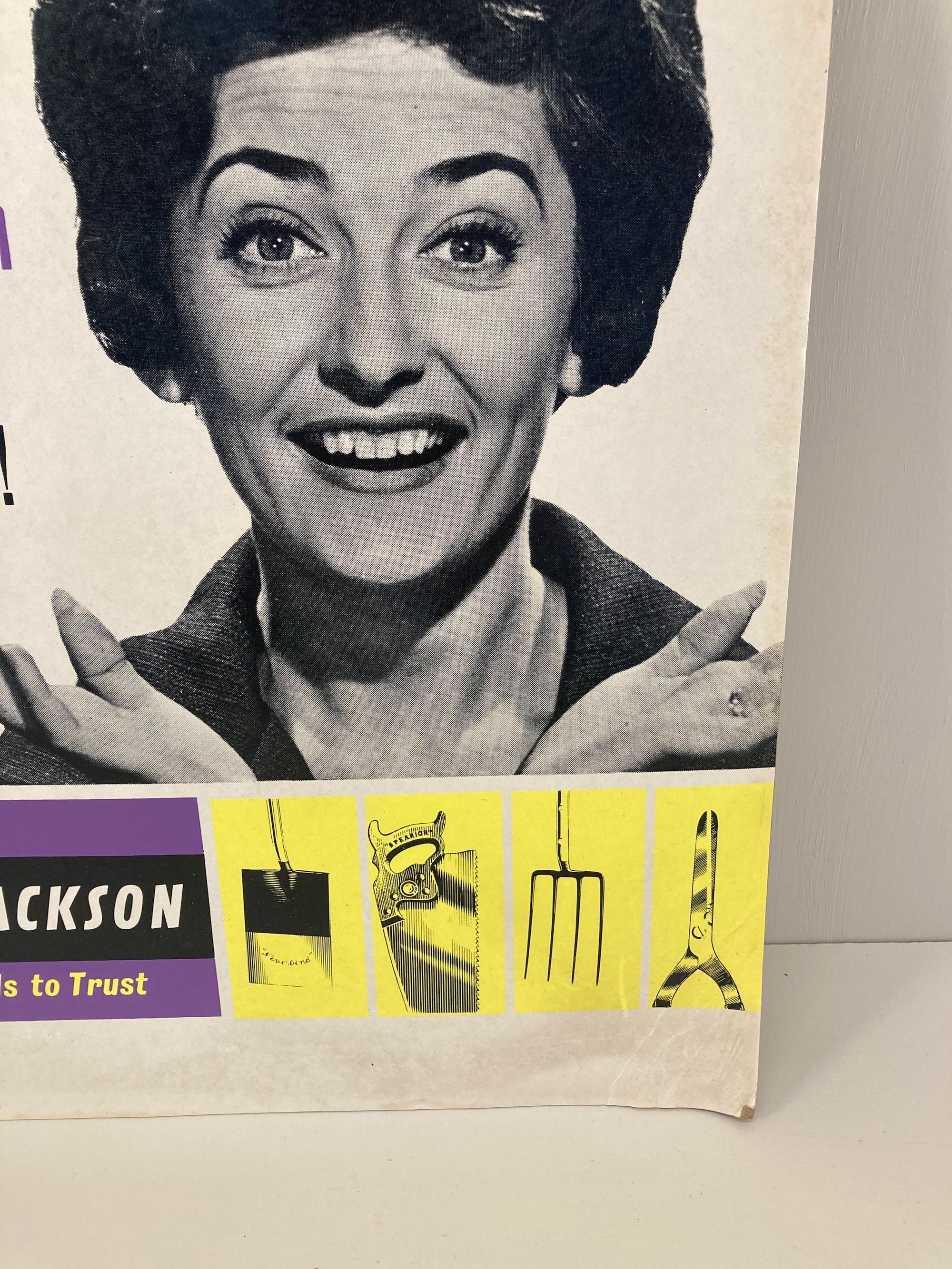 Spear & Jackson Advertising Board