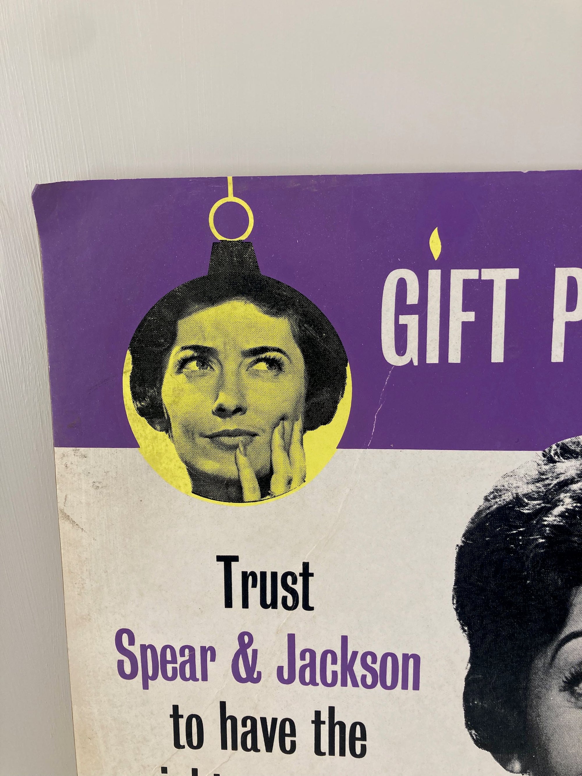 Spear & Jackson Advertising Board