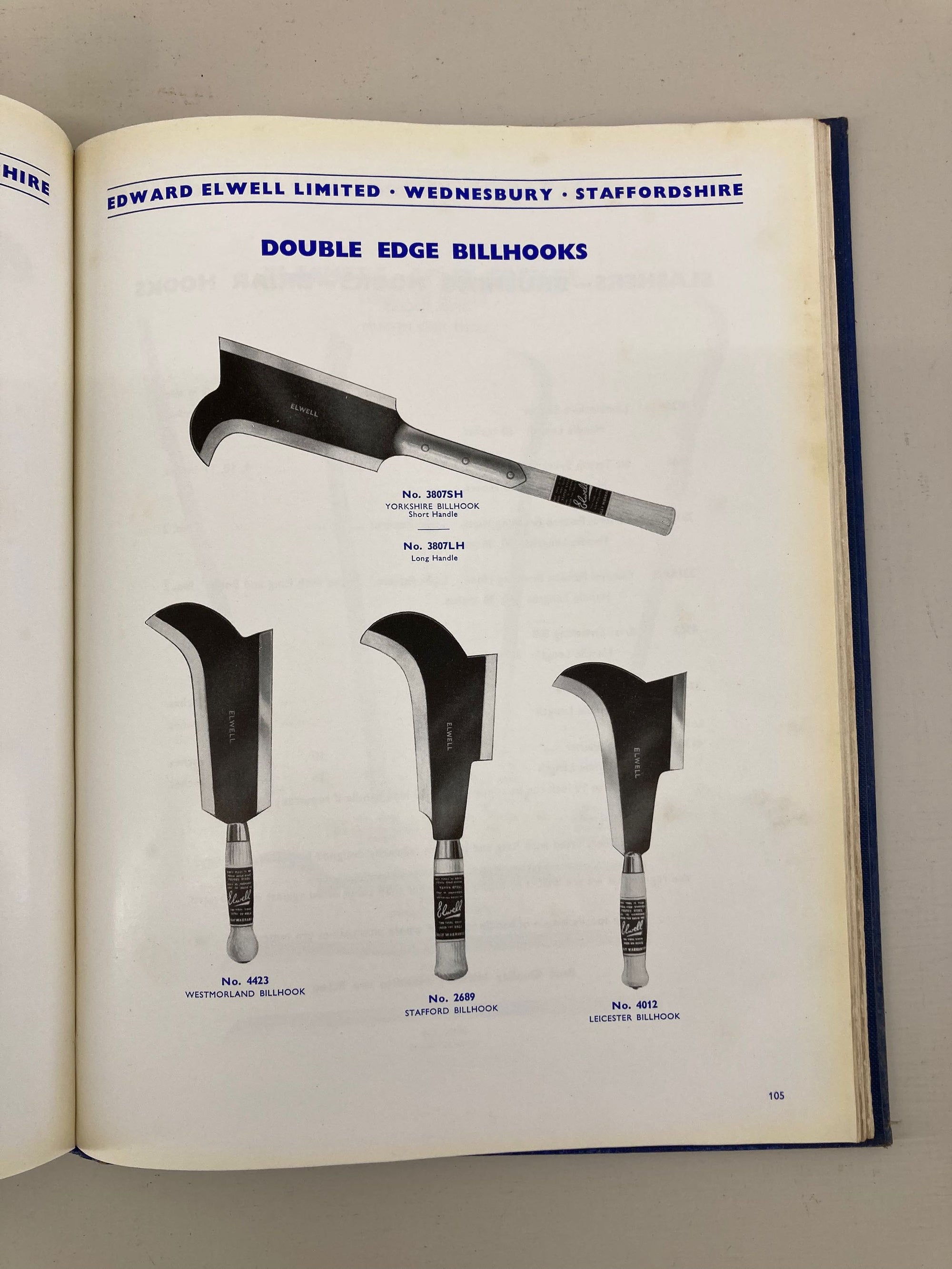 Elwell Tool Catalogue