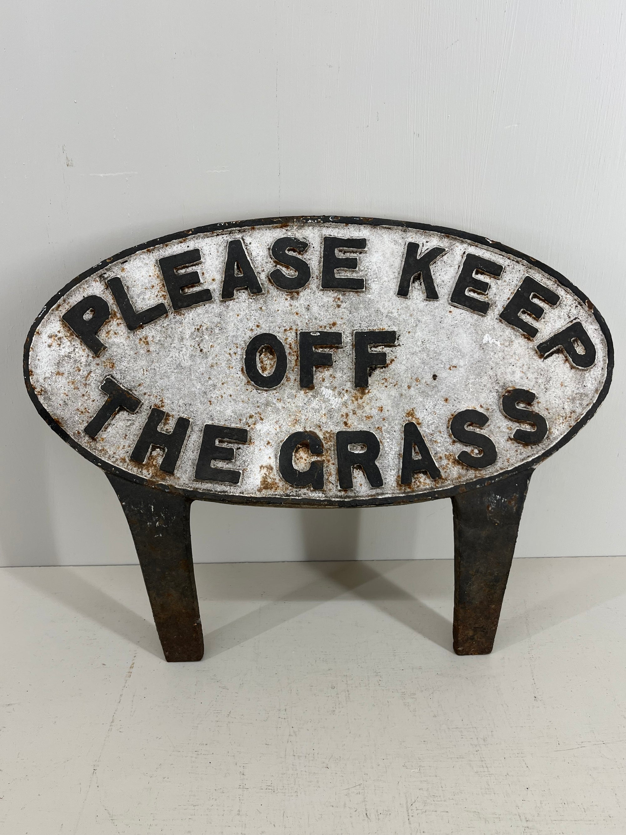 Keep off the Grass Sign