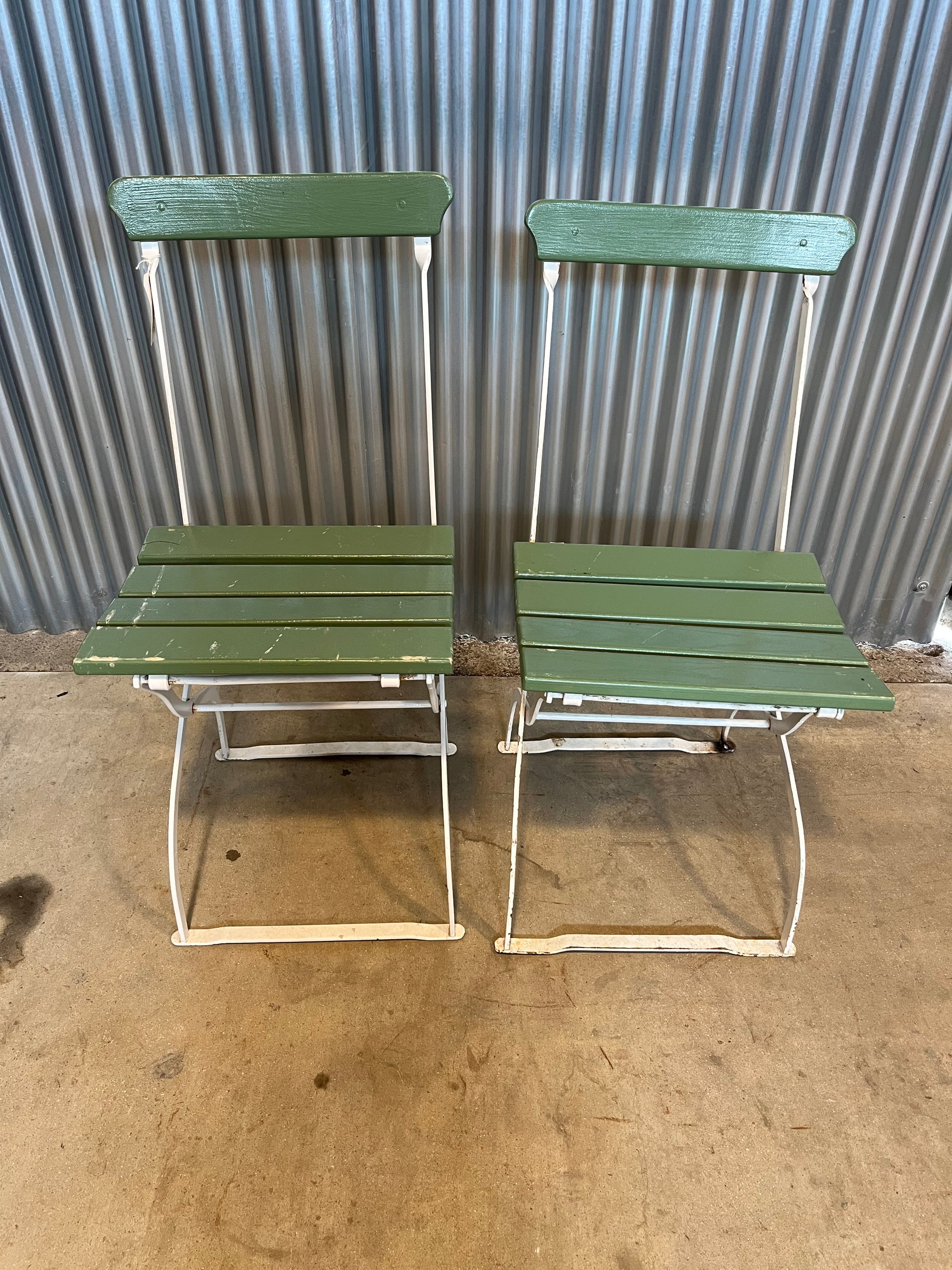 Folding German Garden Chairs