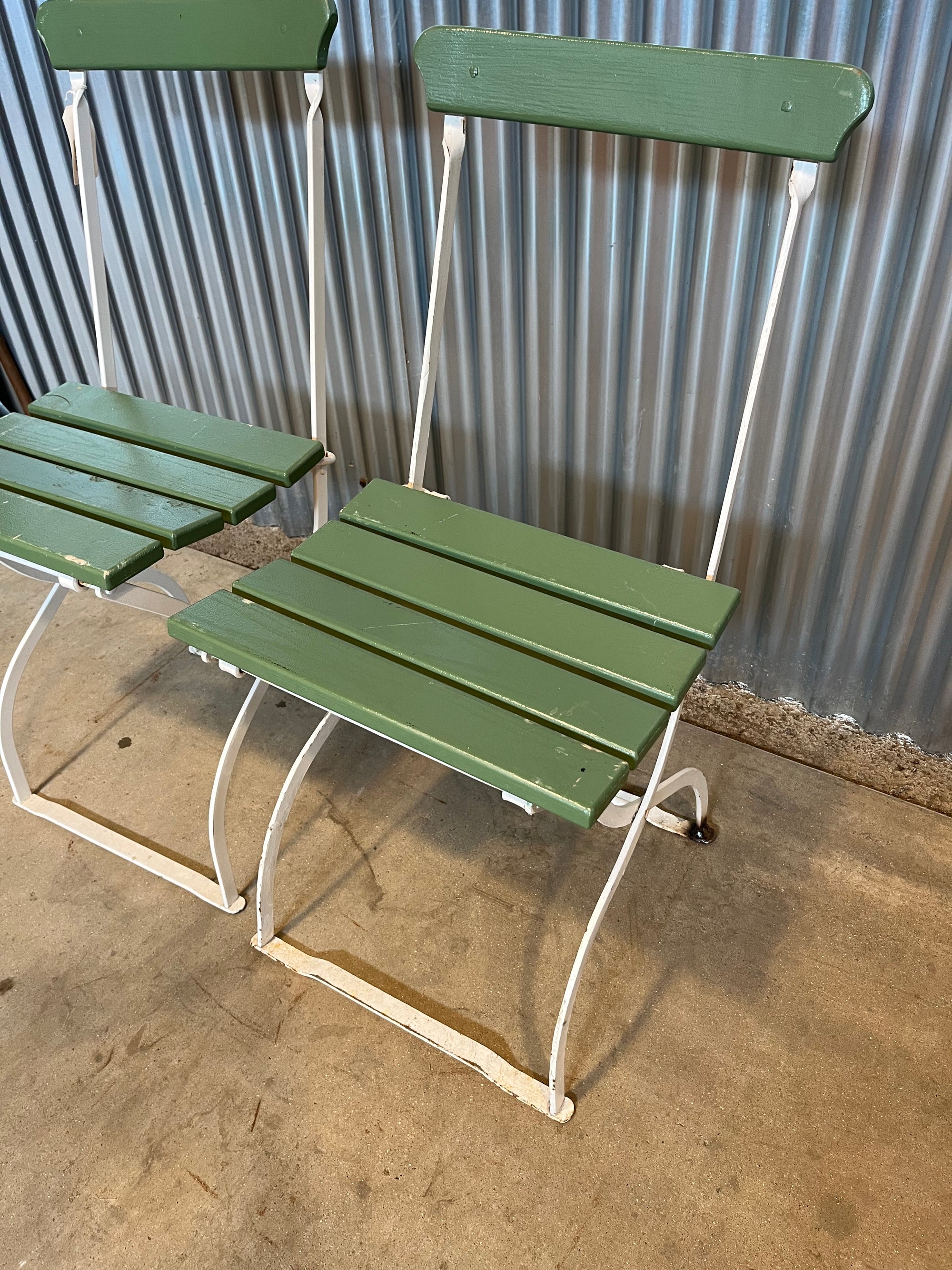 Folding German Garden Chairs