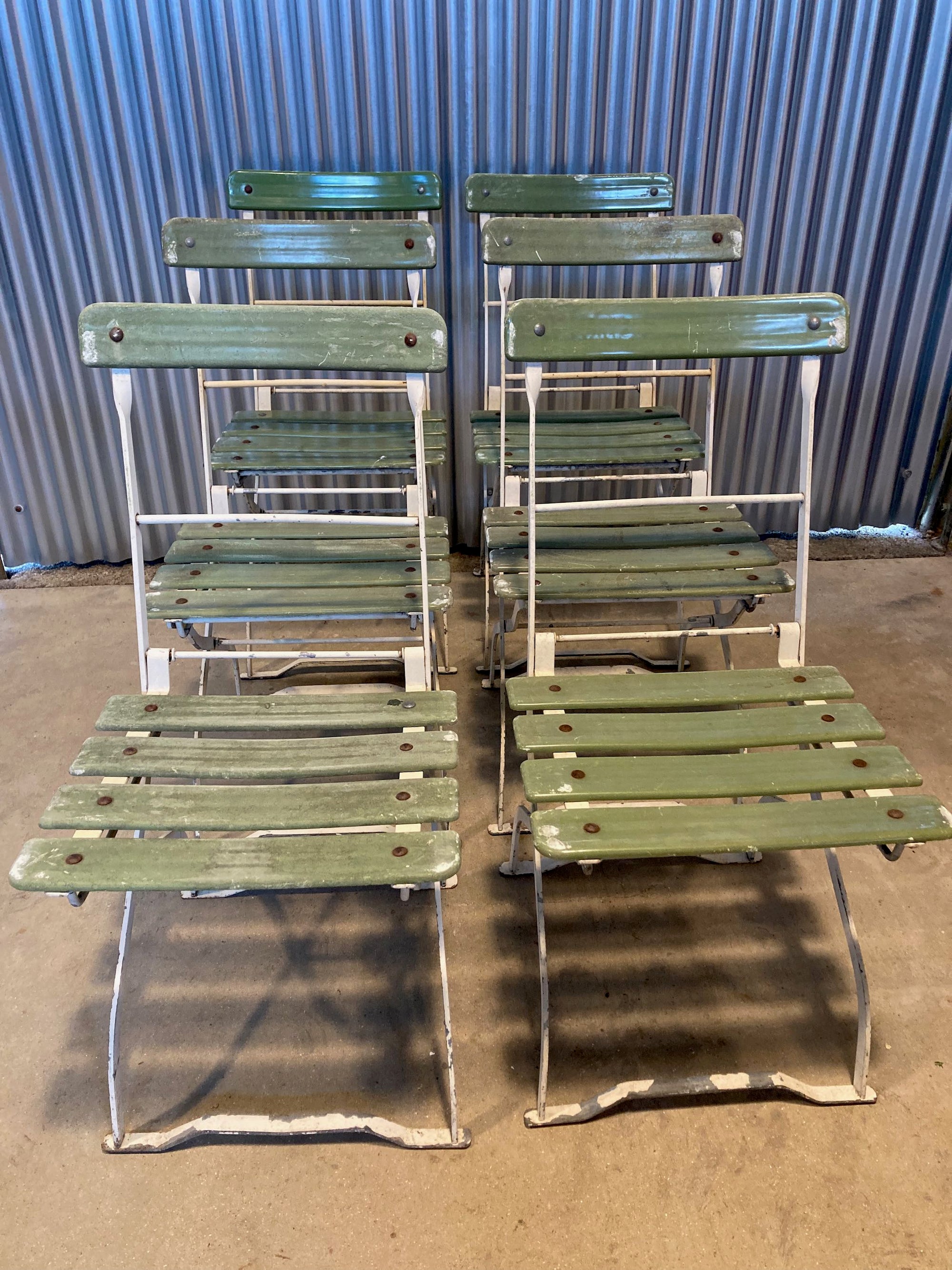 Folding German Garden Chairs