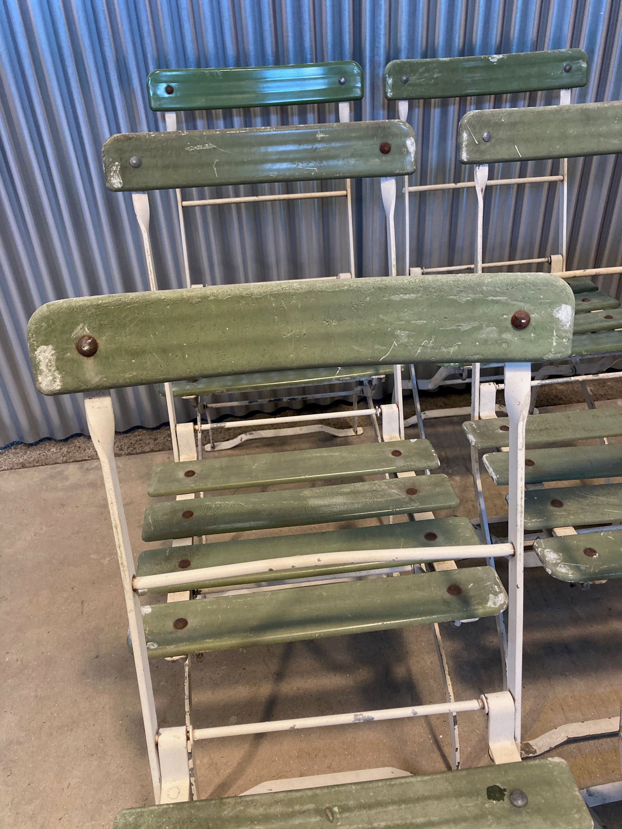Folding German Garden Chairs