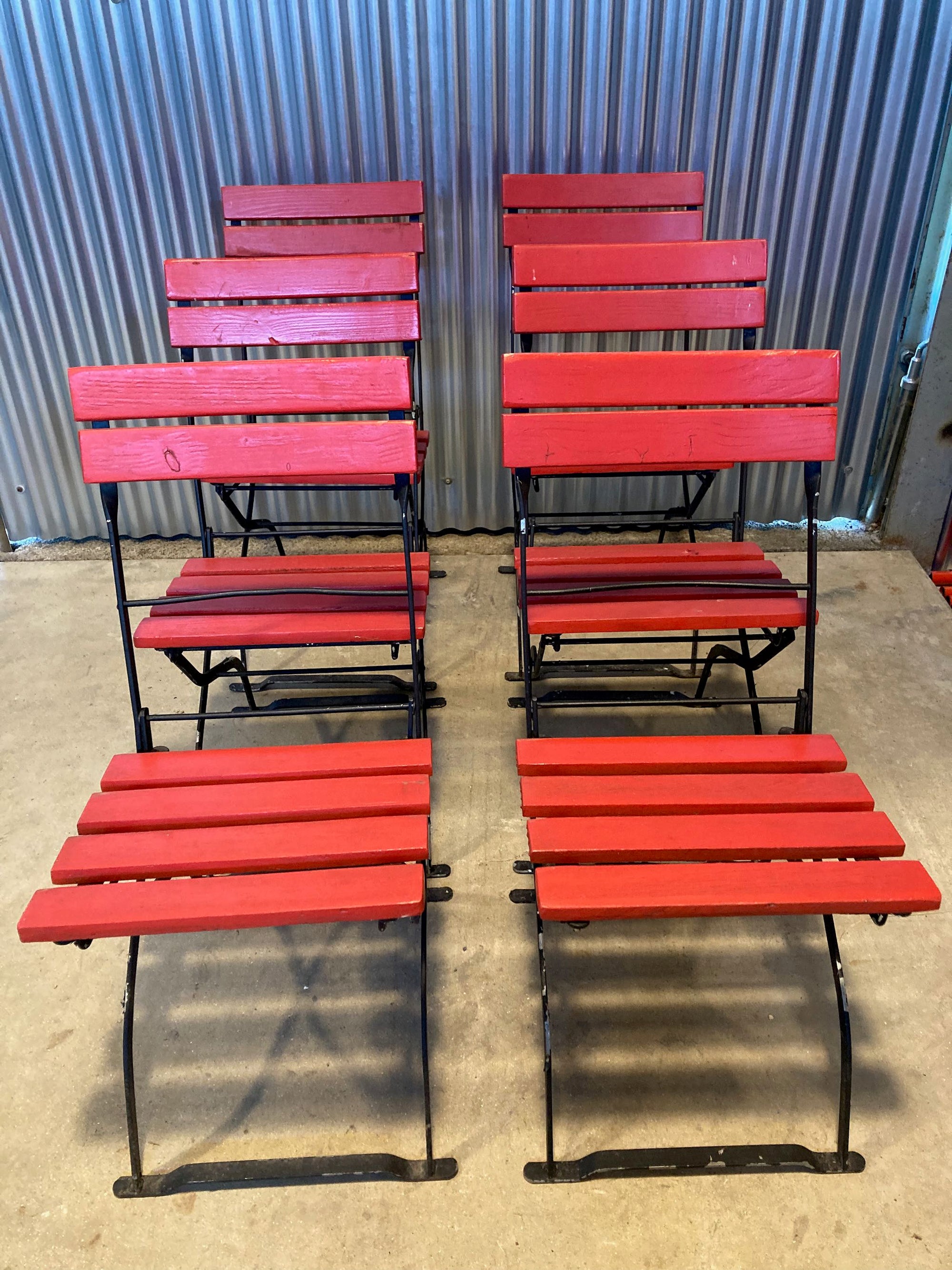 Folding German Garden Chairs