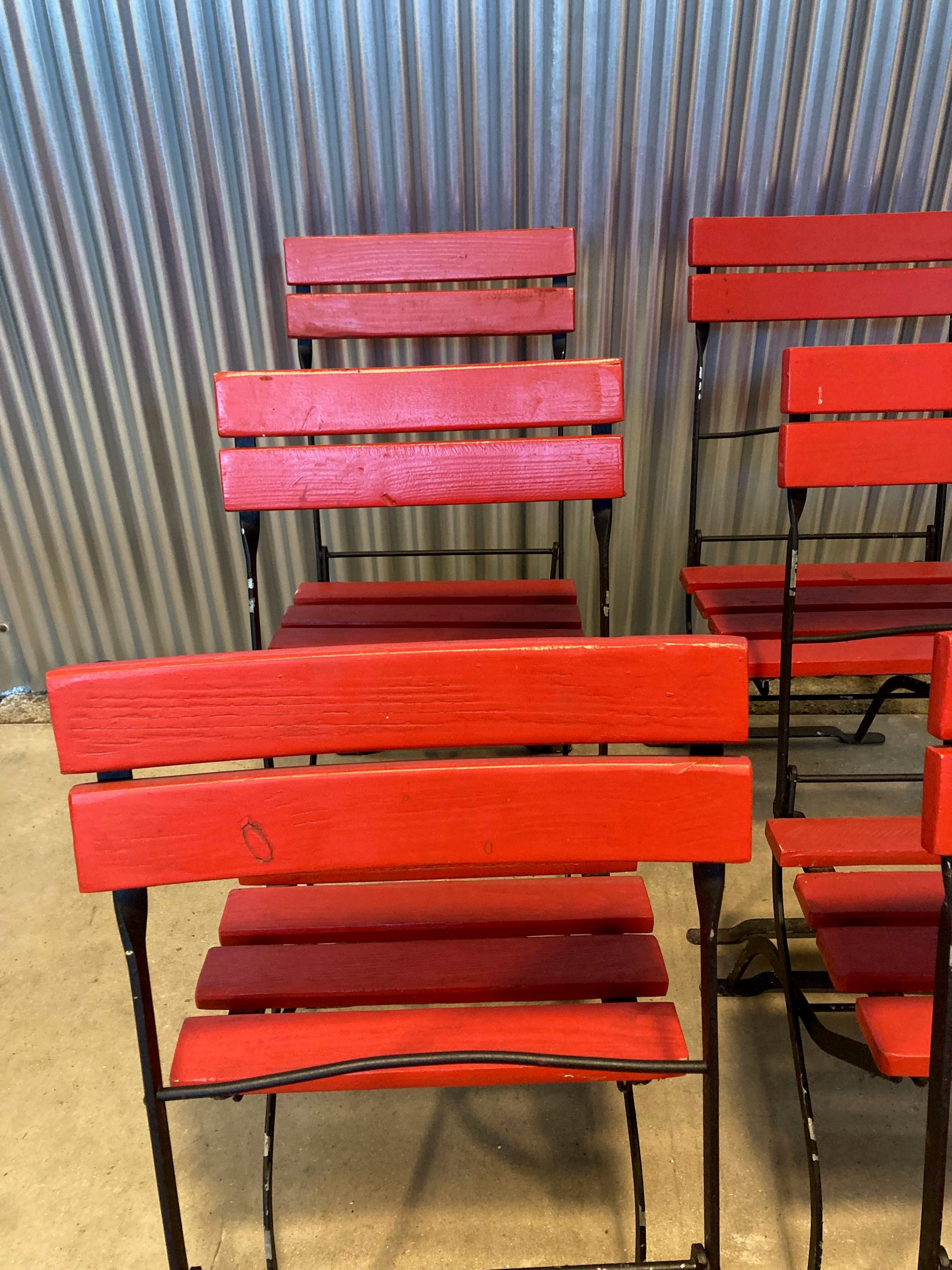 Folding German Garden Chairs