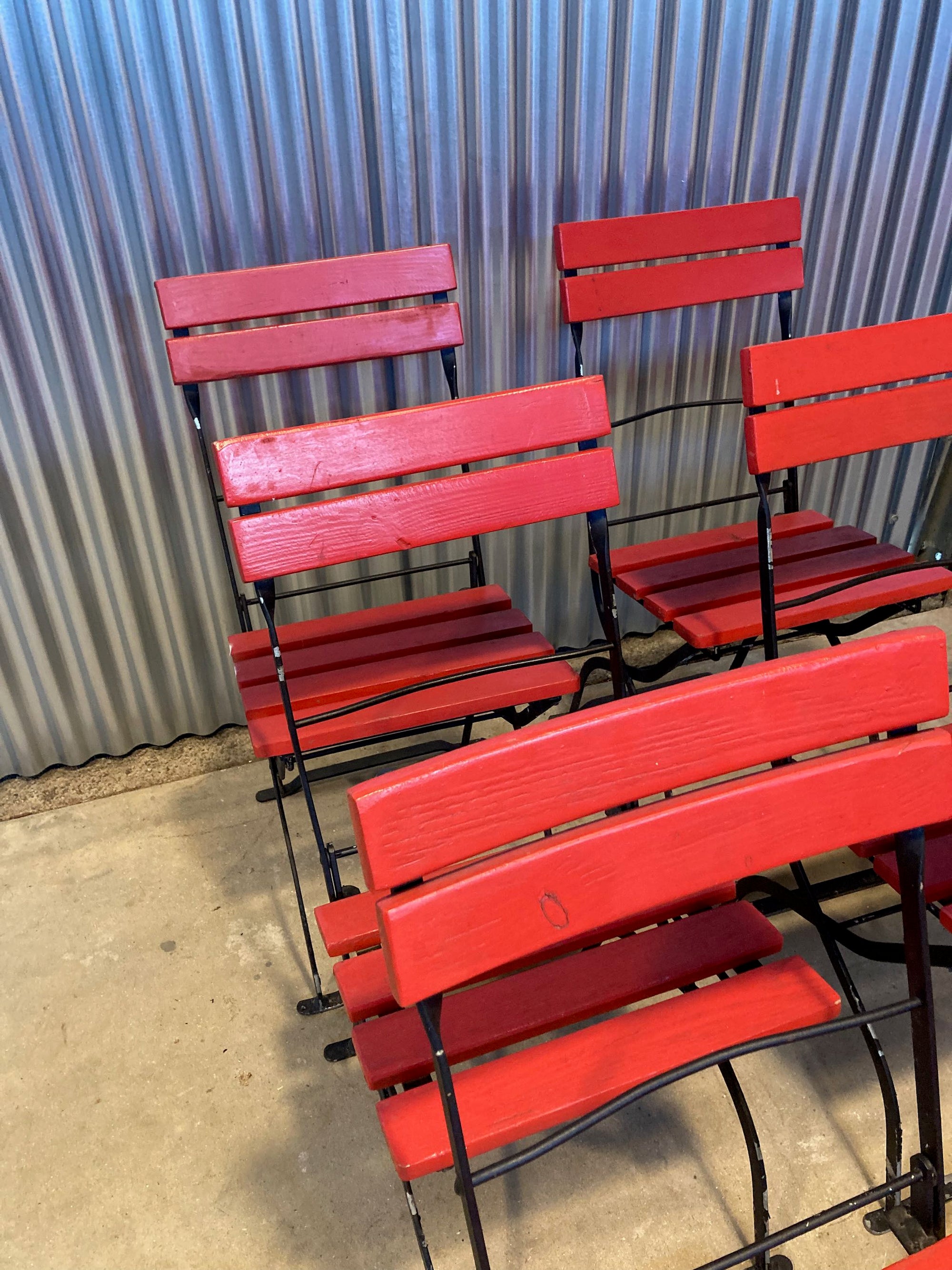 Folding German Garden Chairs