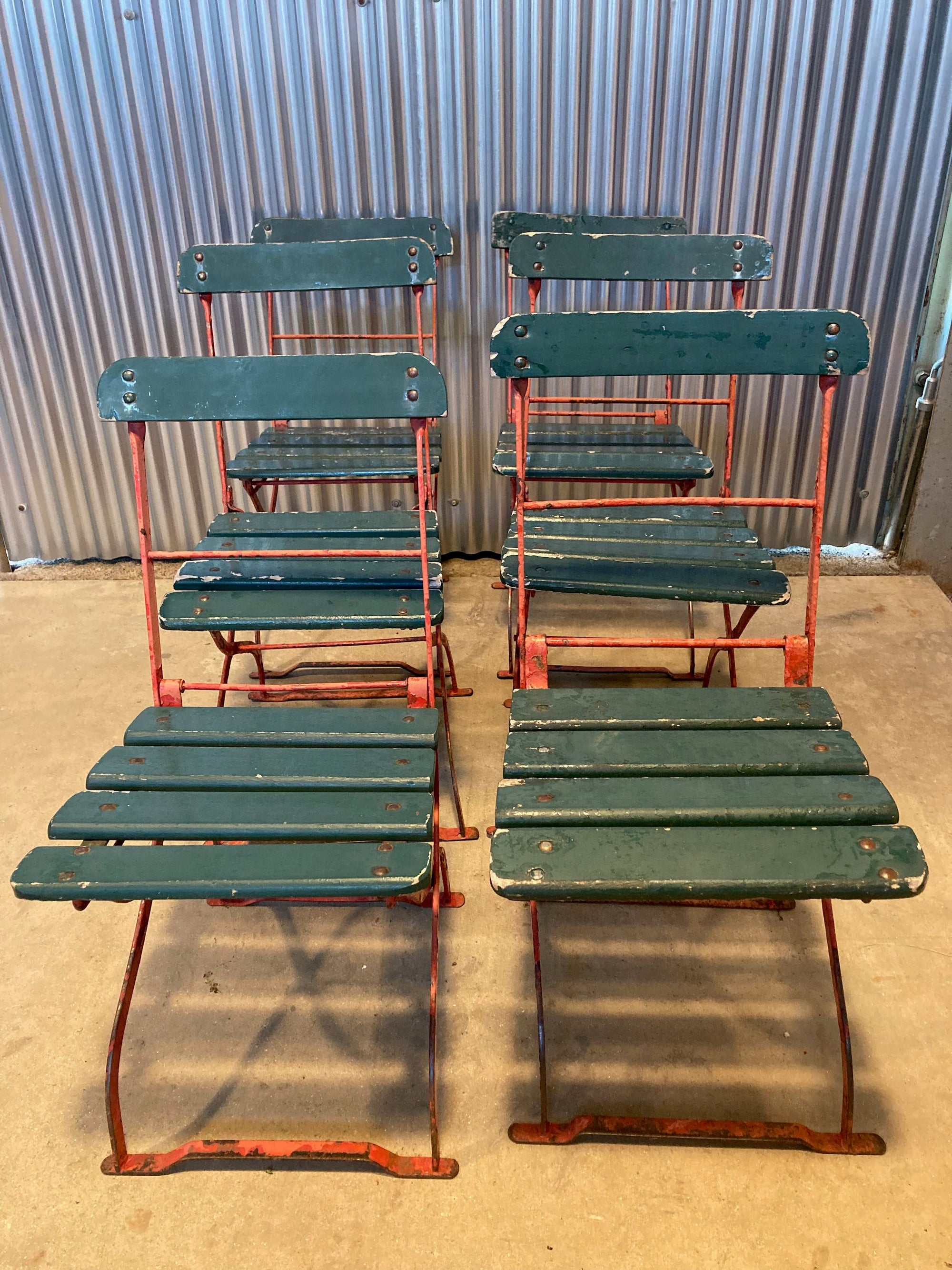 Folding German Garden Chairs