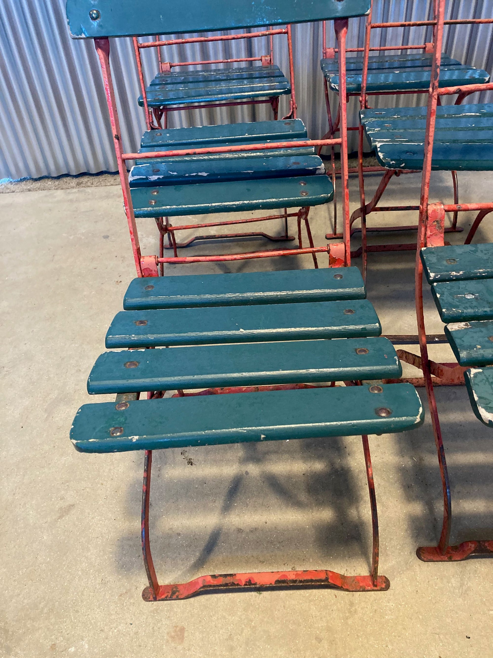 Folding German Garden Chairs