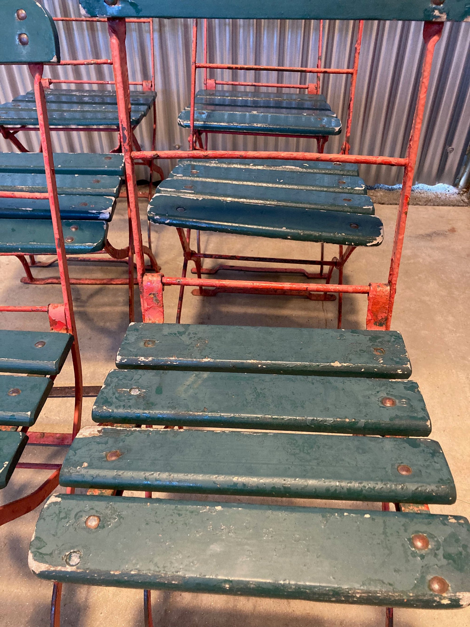 Folding German Garden Chairs