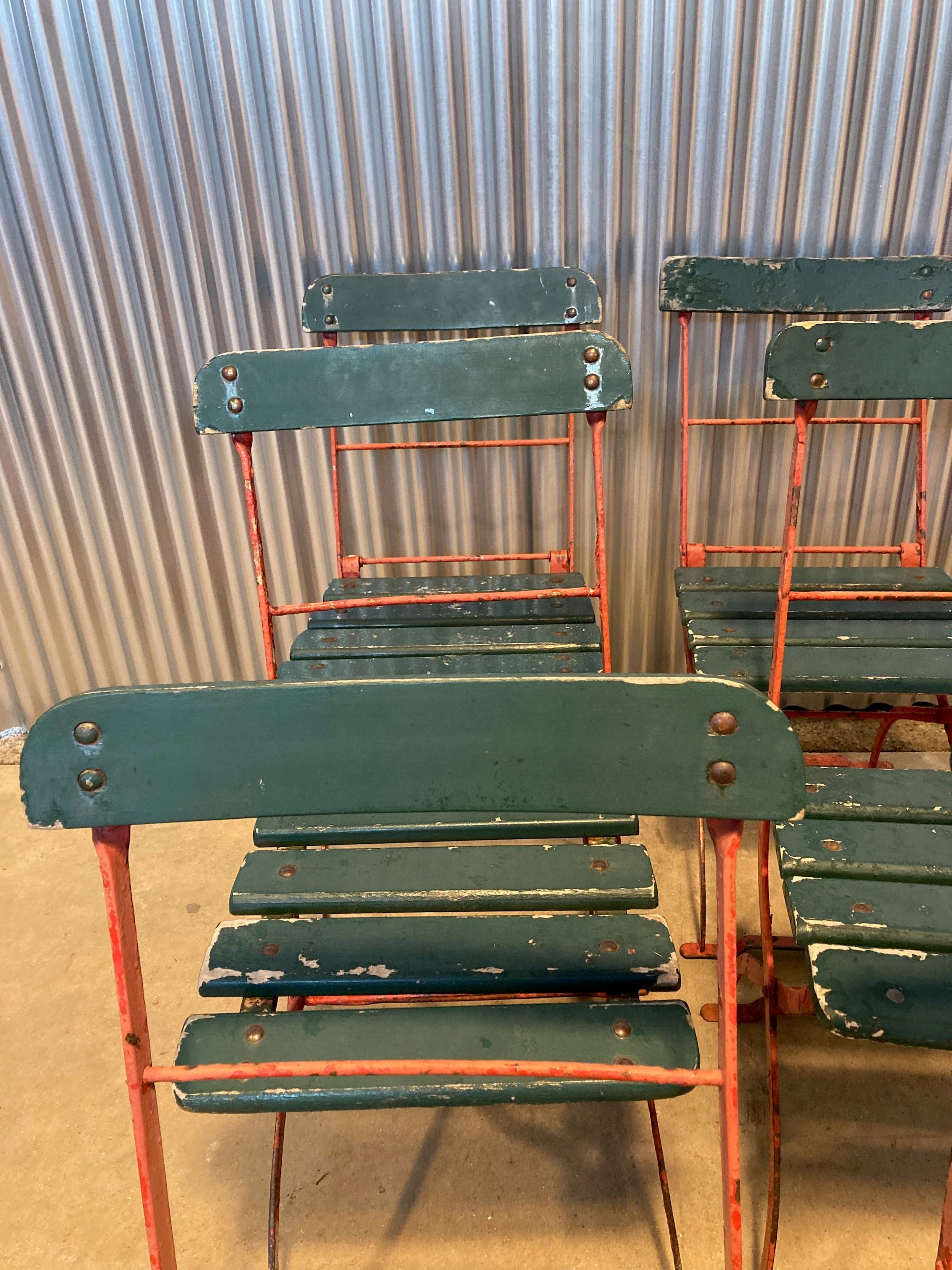 Folding German Garden Chairs