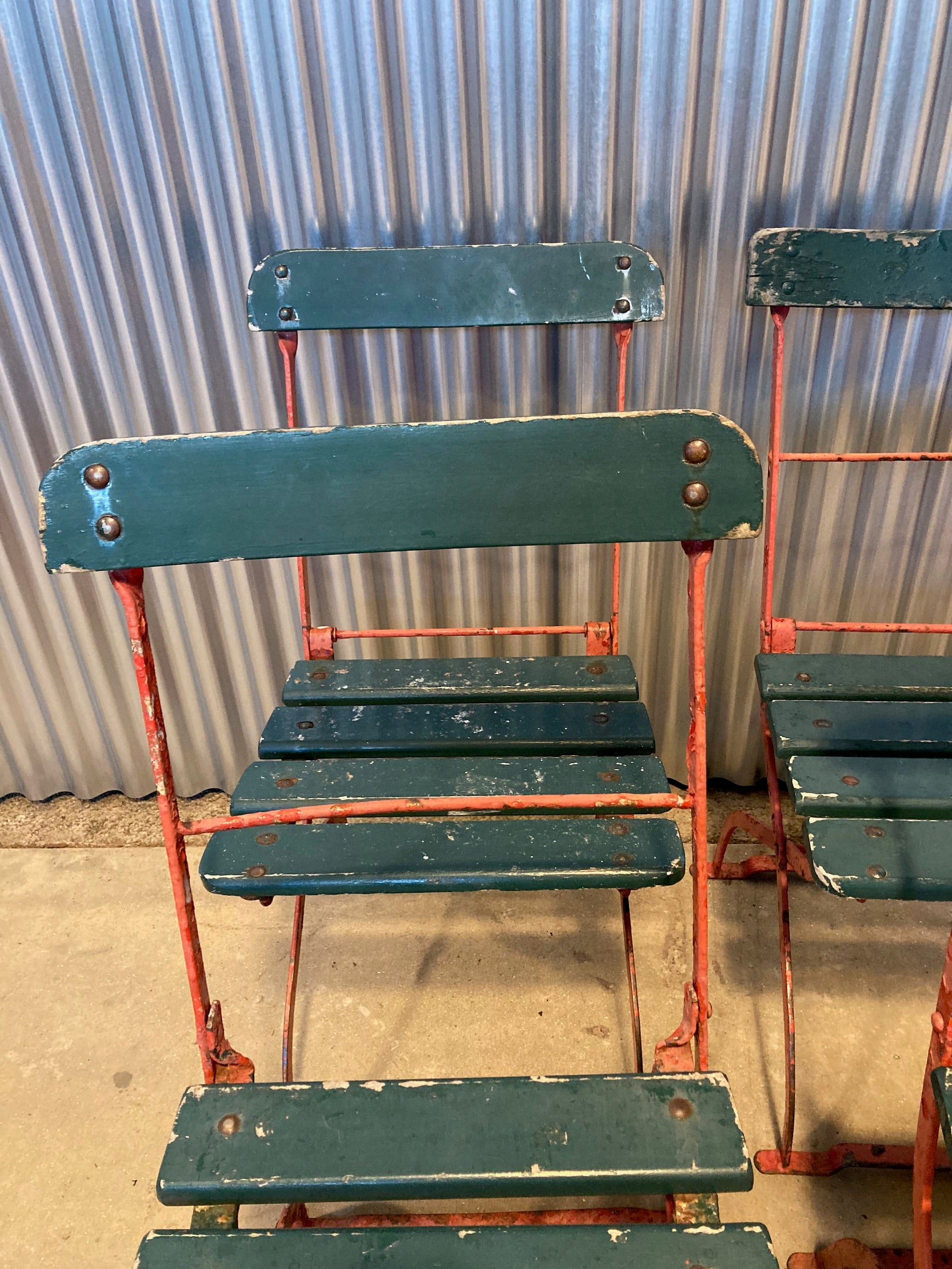 Folding German Garden Chairs