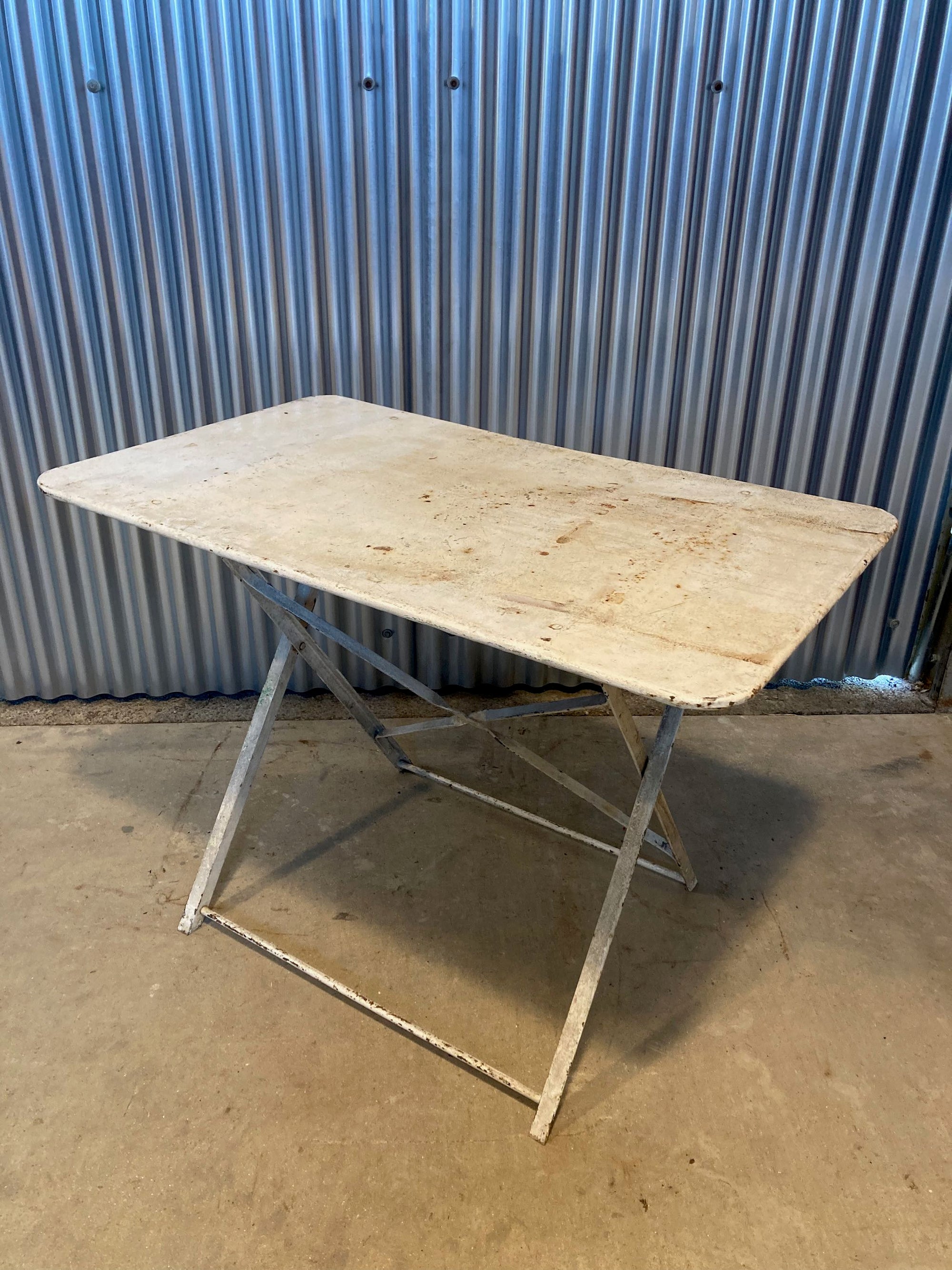 Vintage Folding Garden Table