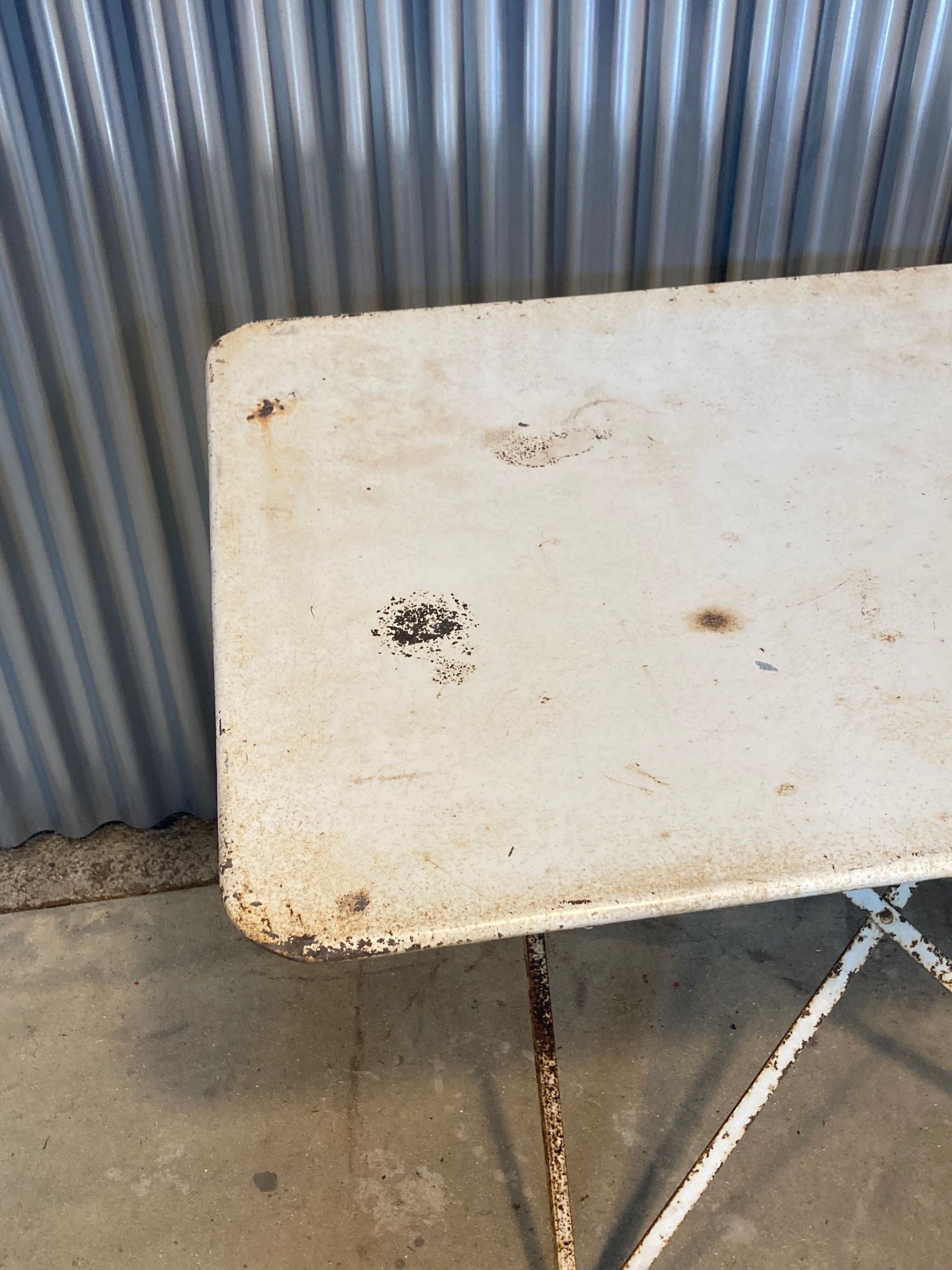 Vintage Folding Garden Table