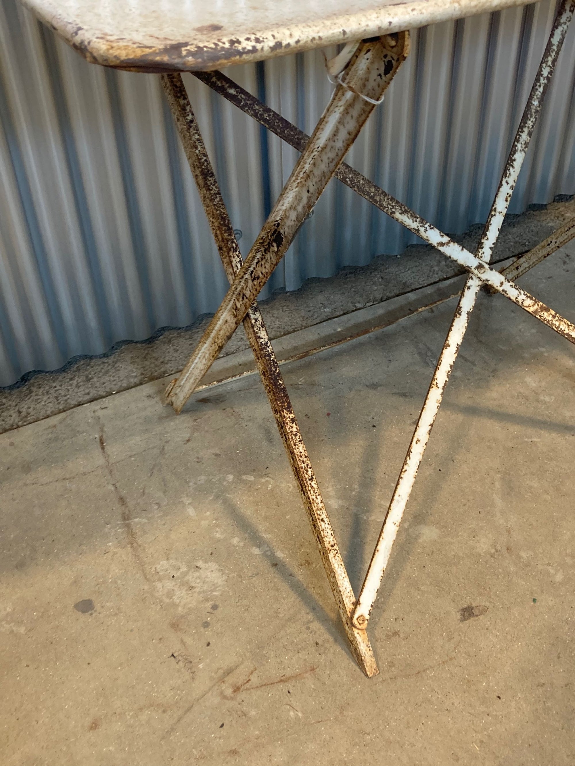 Vintage Folding Garden Table