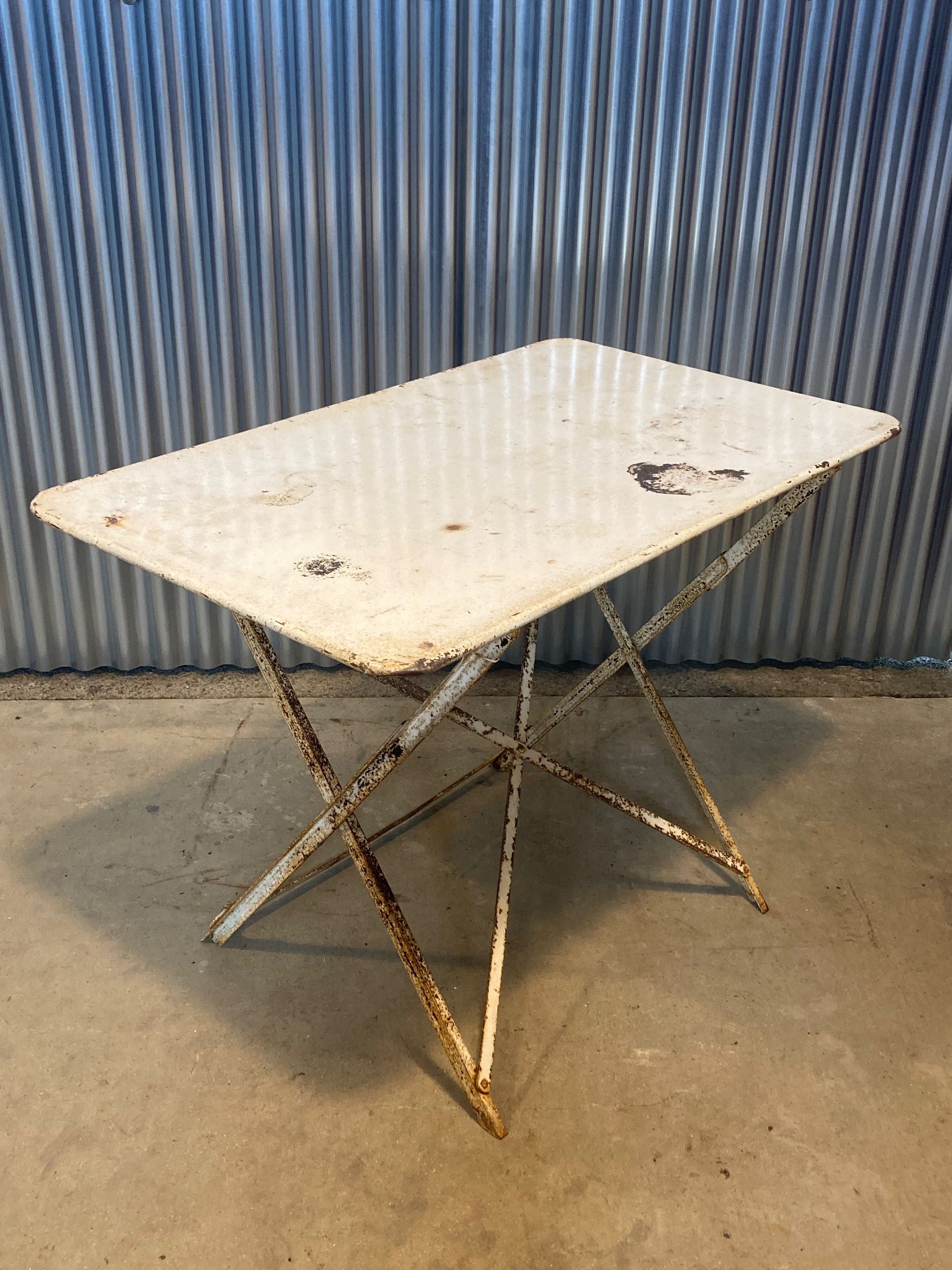Vintage Folding Garden Table