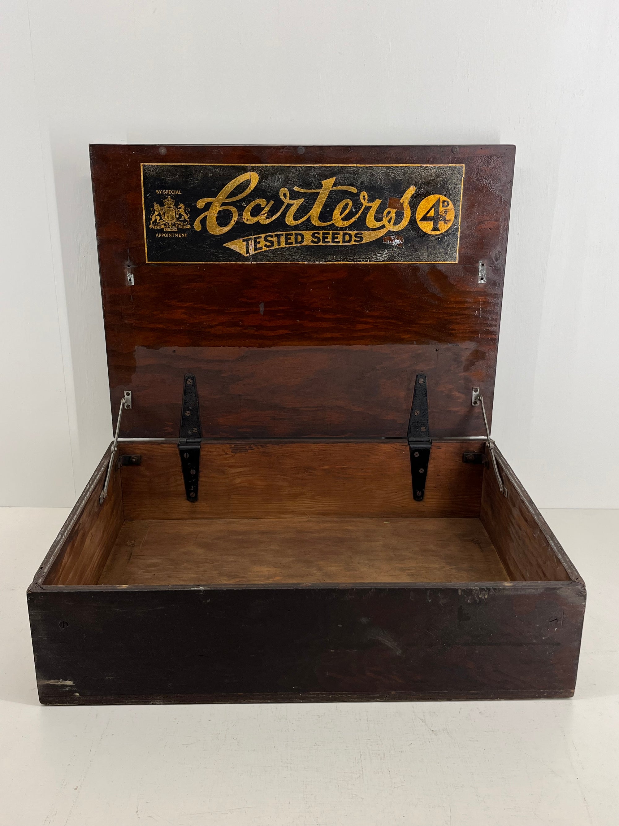 Carters Seeds Salesman's Box