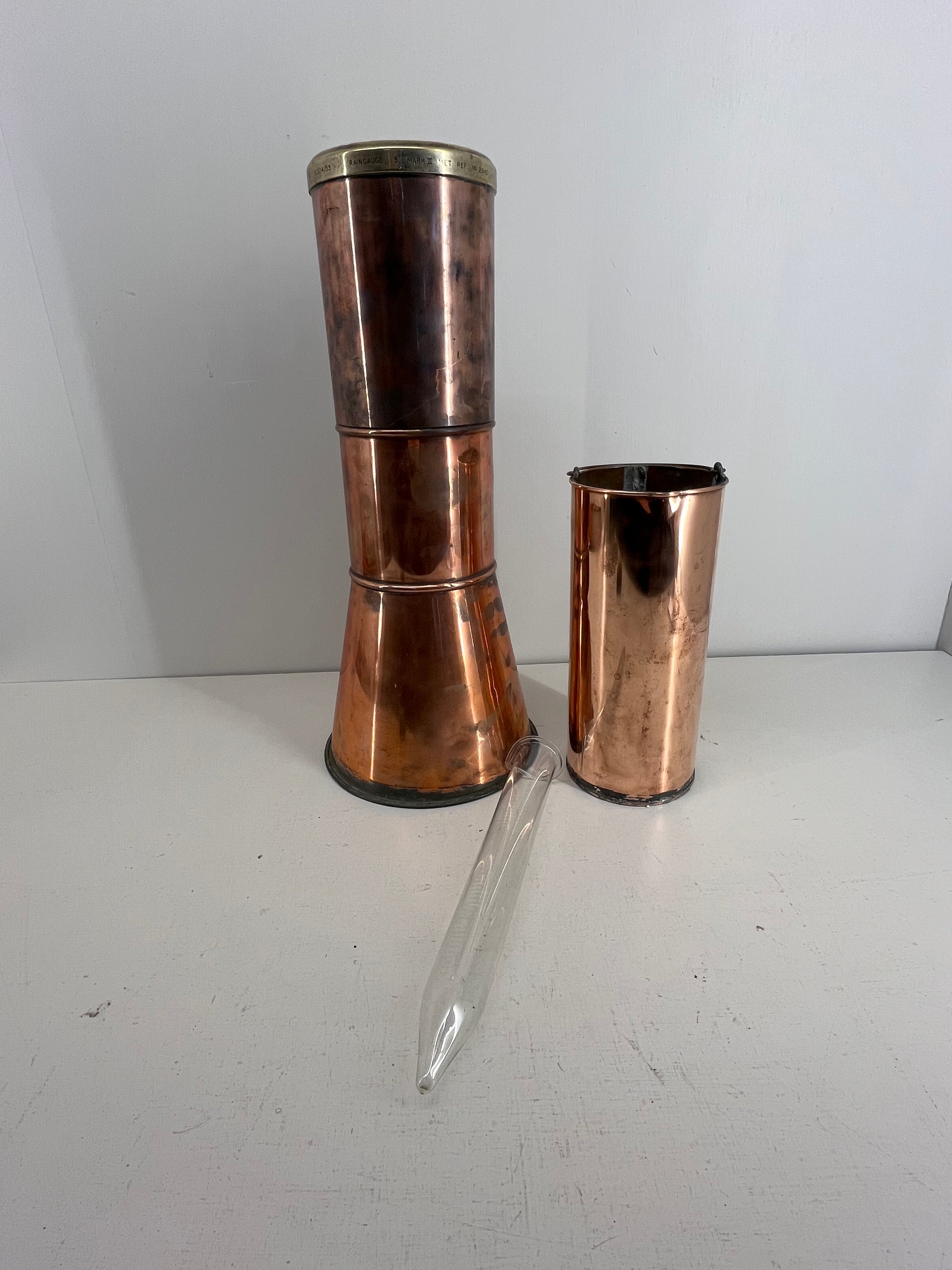 Met Office Copper Rain Gauge