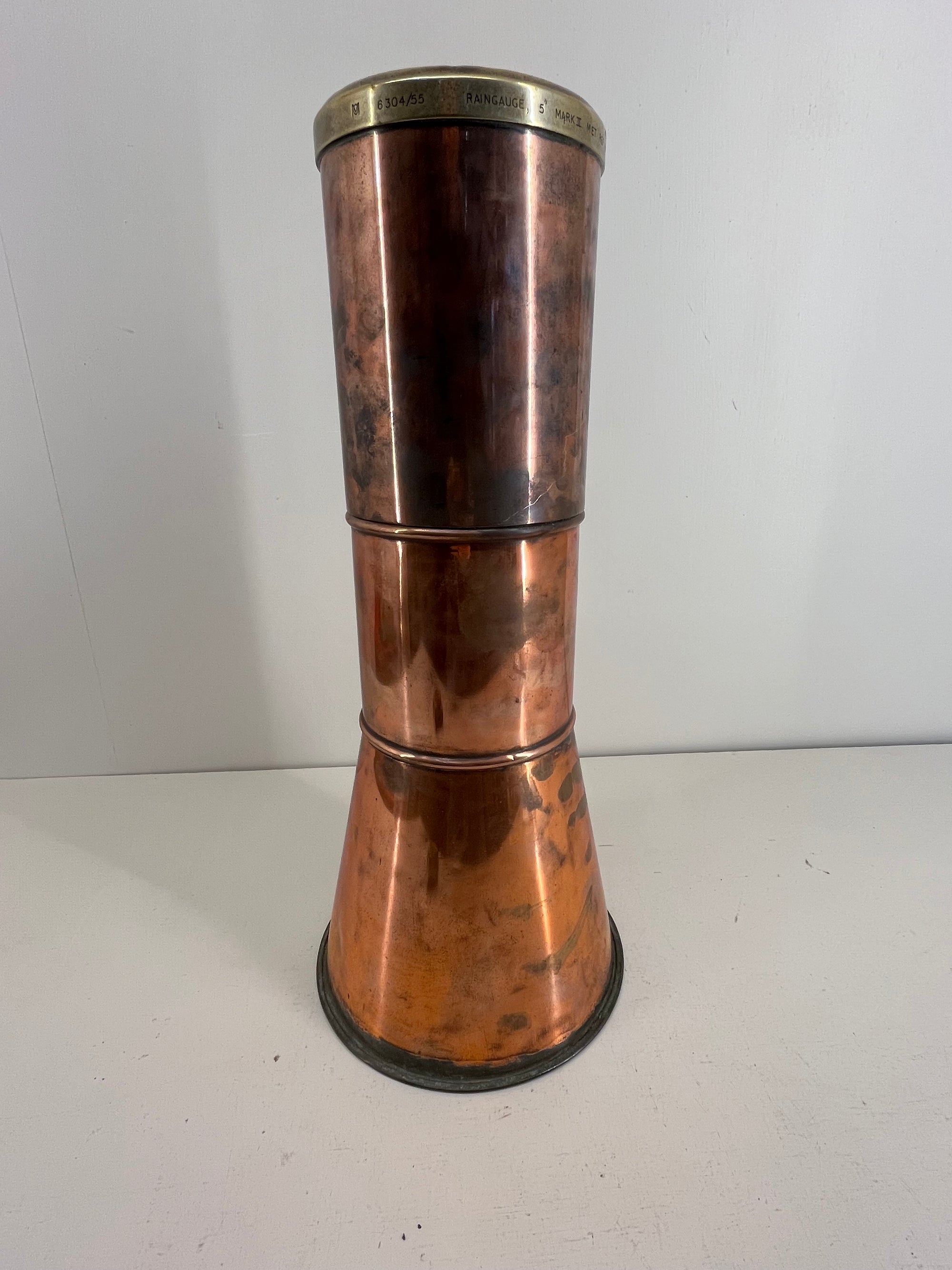 Met Office Copper Rain Gauge