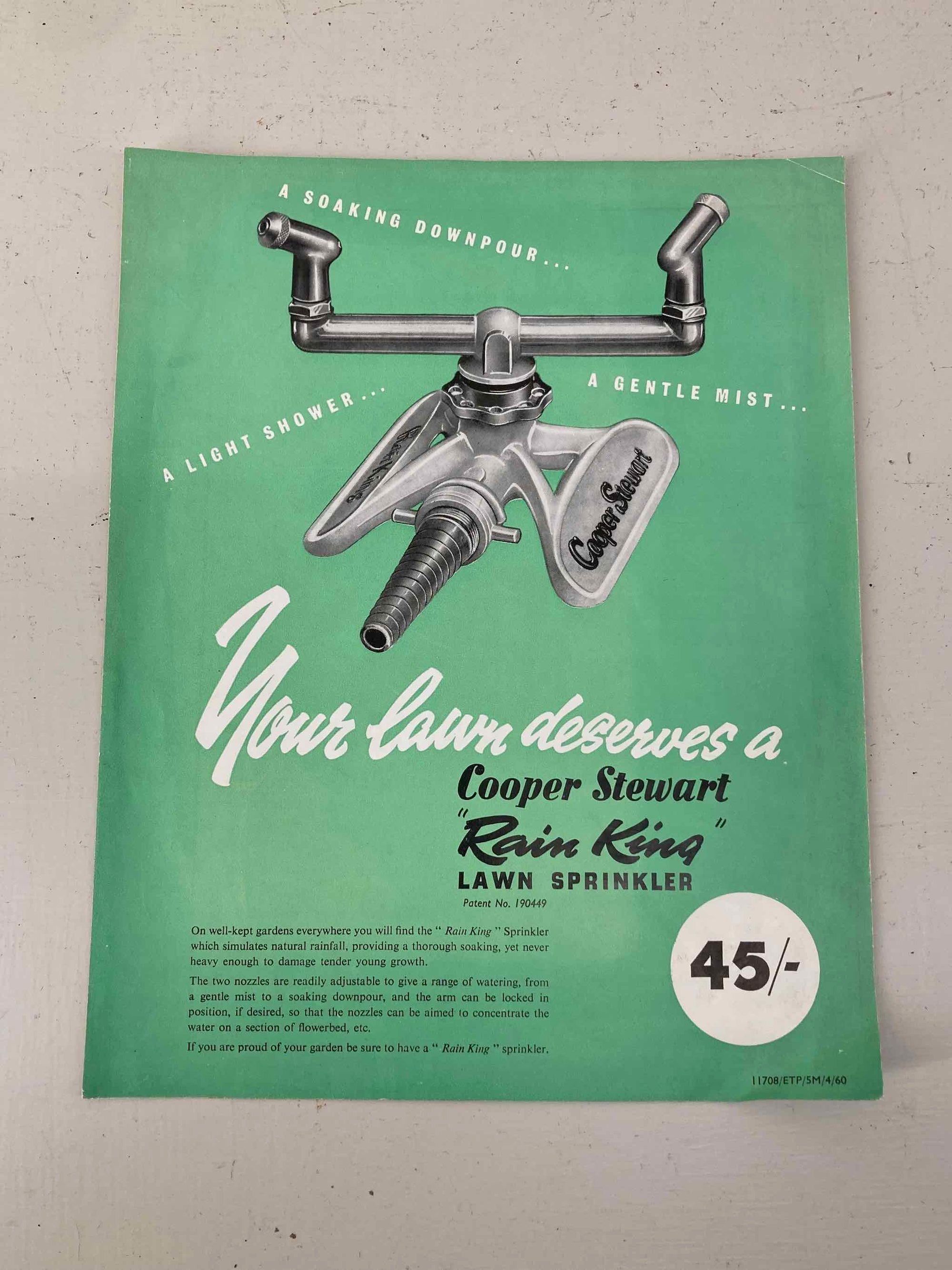 Cooper Stewart Sprinkler Flyer