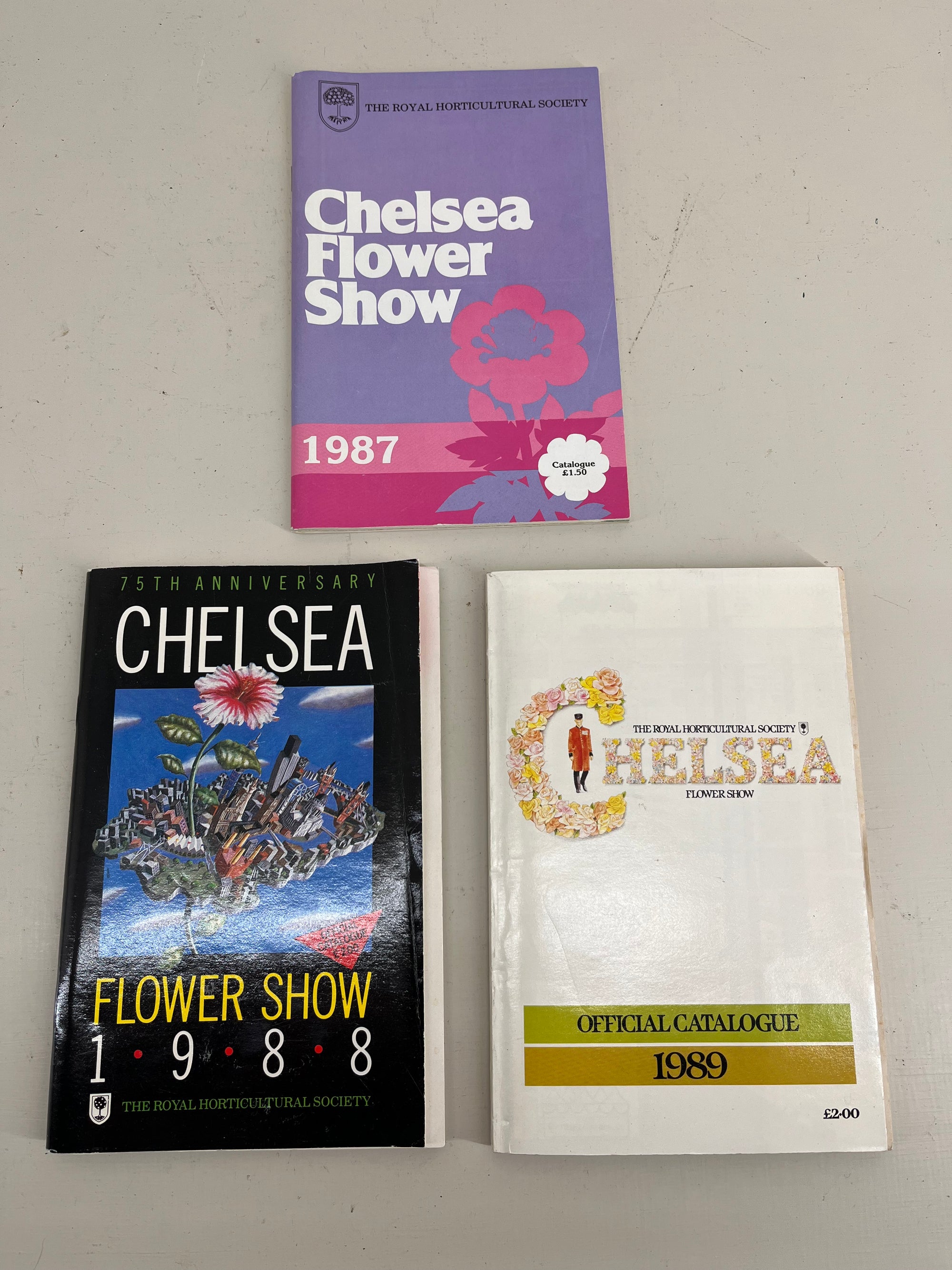 1980s Chelsea Flower Show Catalogues