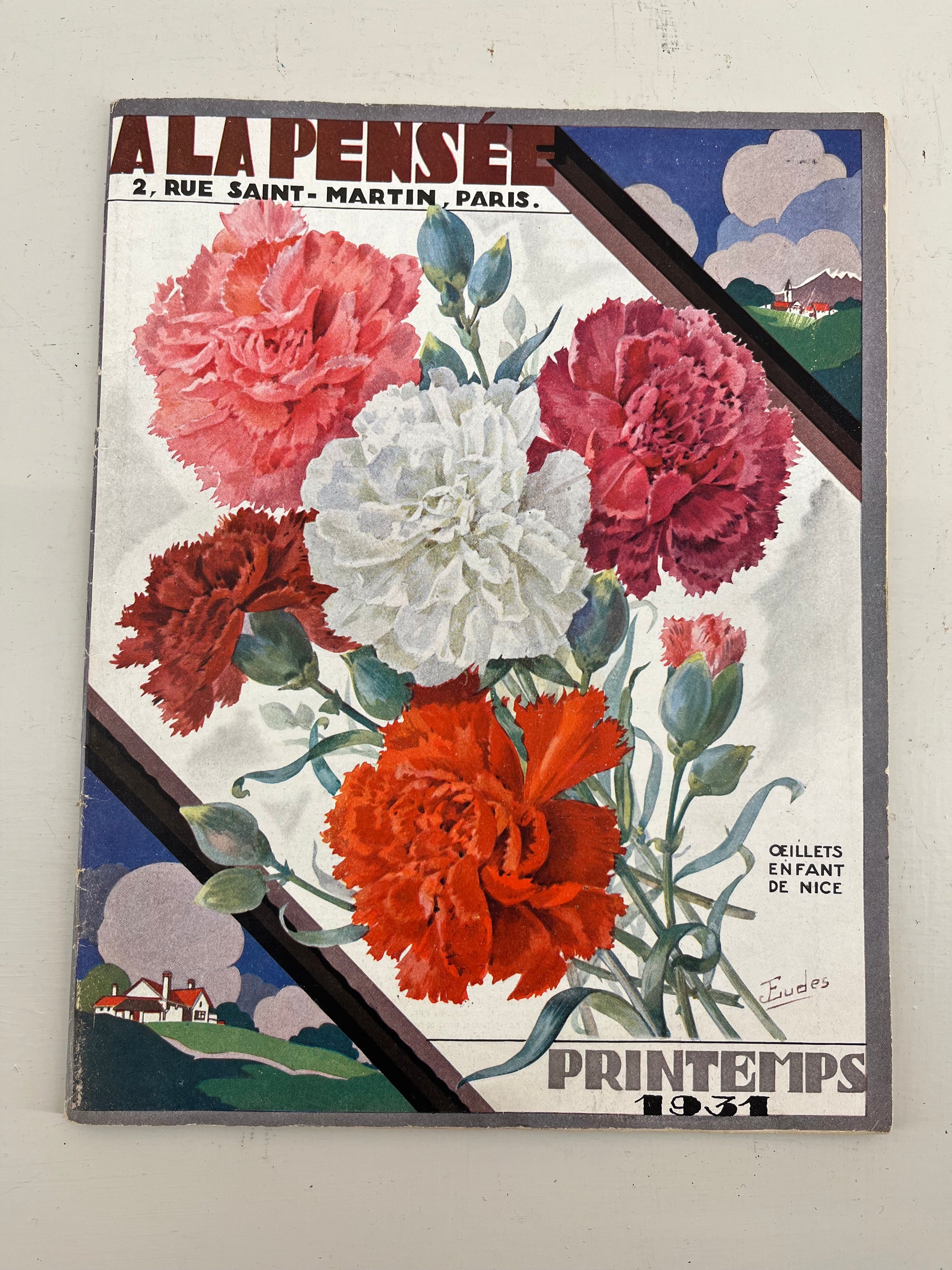 A la Pensee Seed Catalogue, 1931