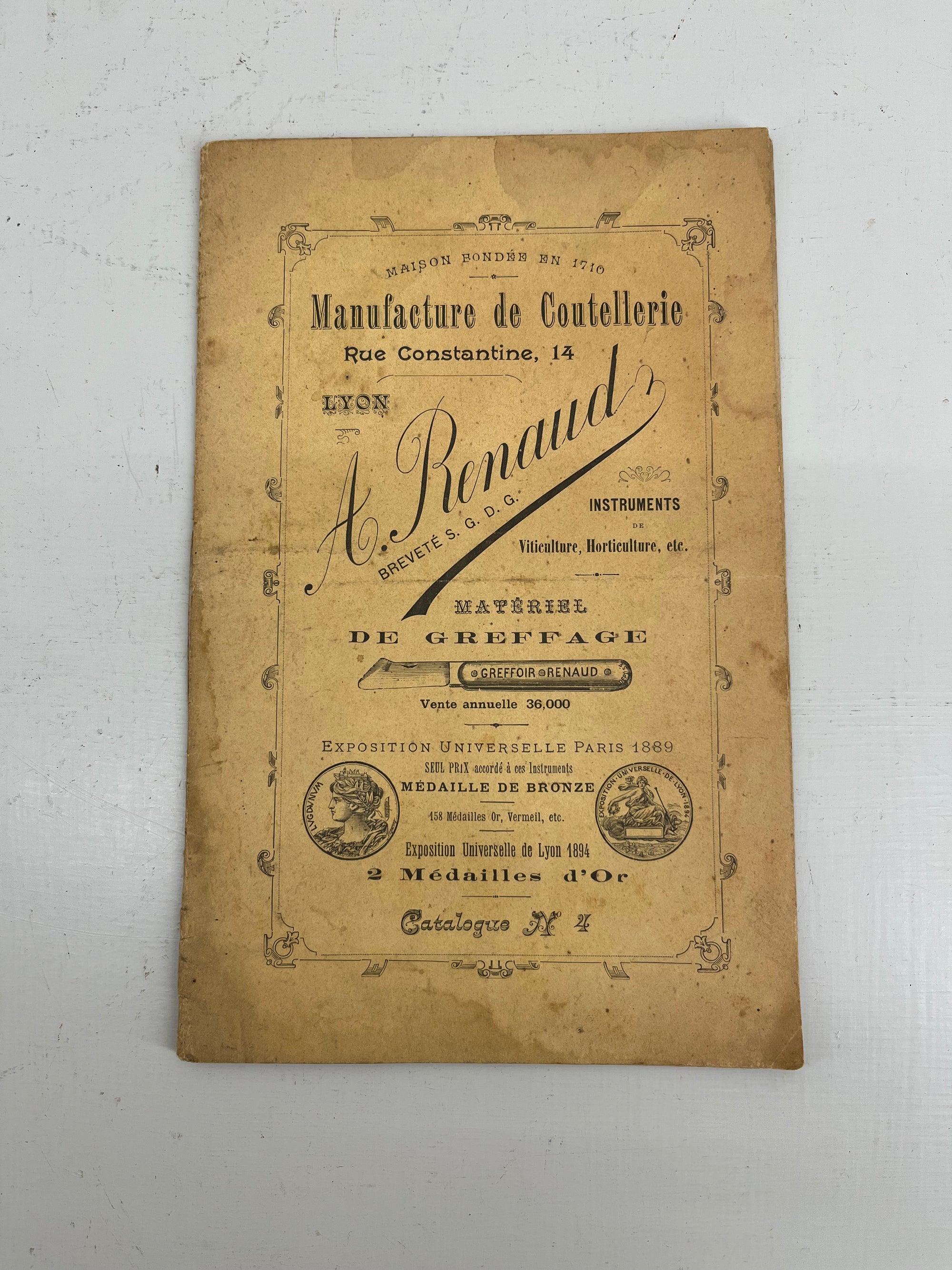 A Renaud Secateur Catalogue