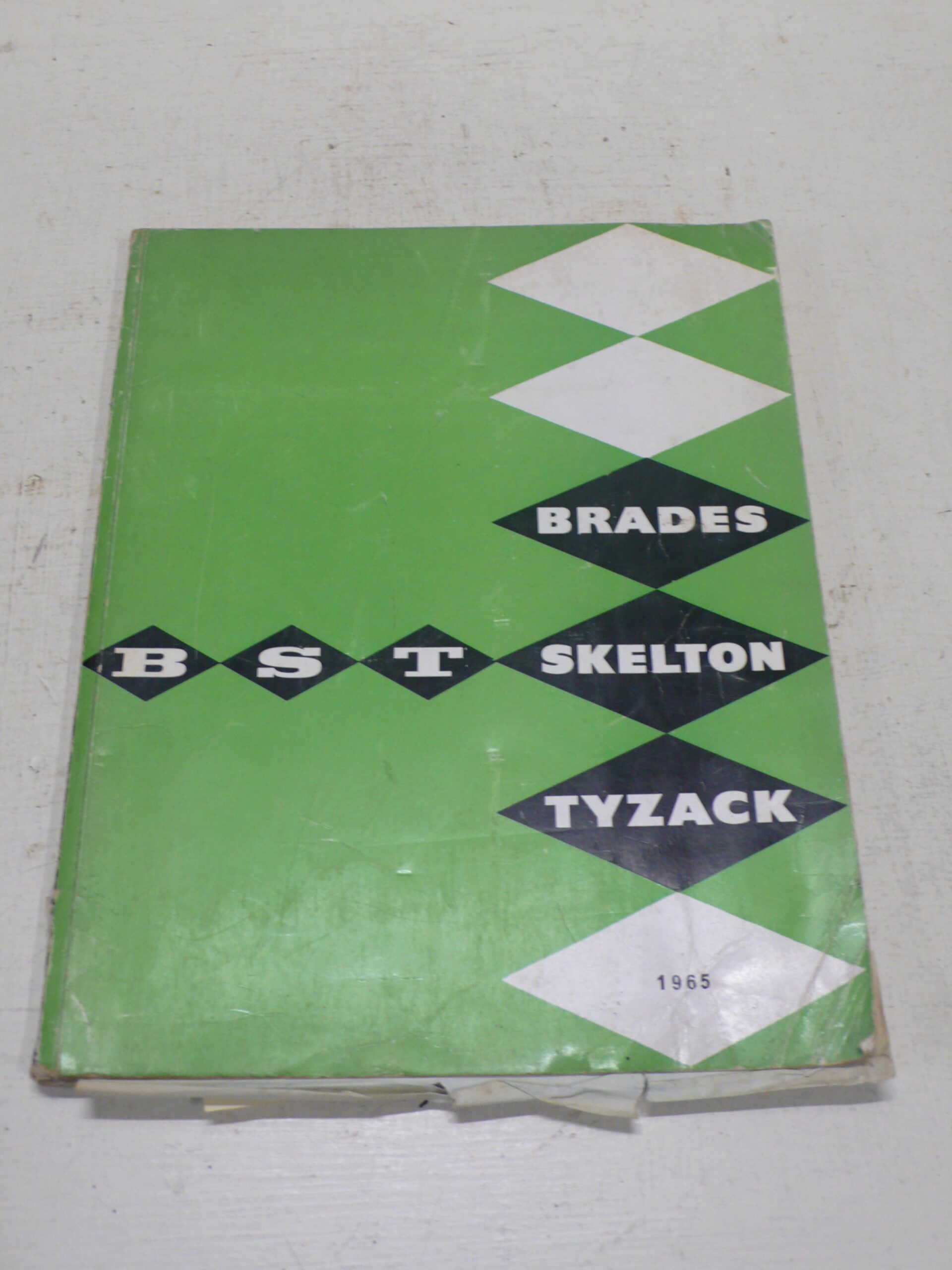 Brades Skelton Tyzack Tool Catalogue, 1965