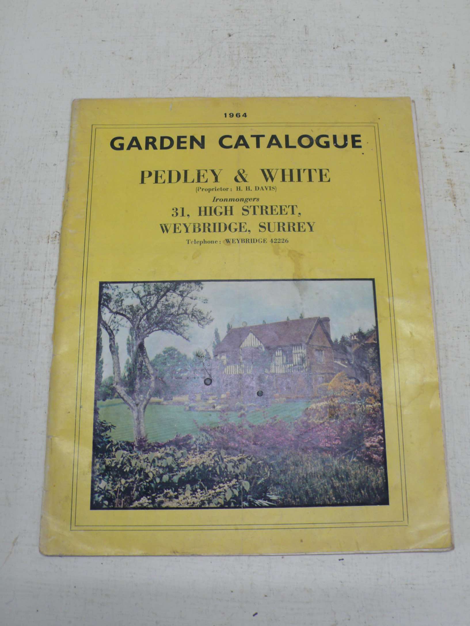 Pedley & White Garden Catalogue, 1964