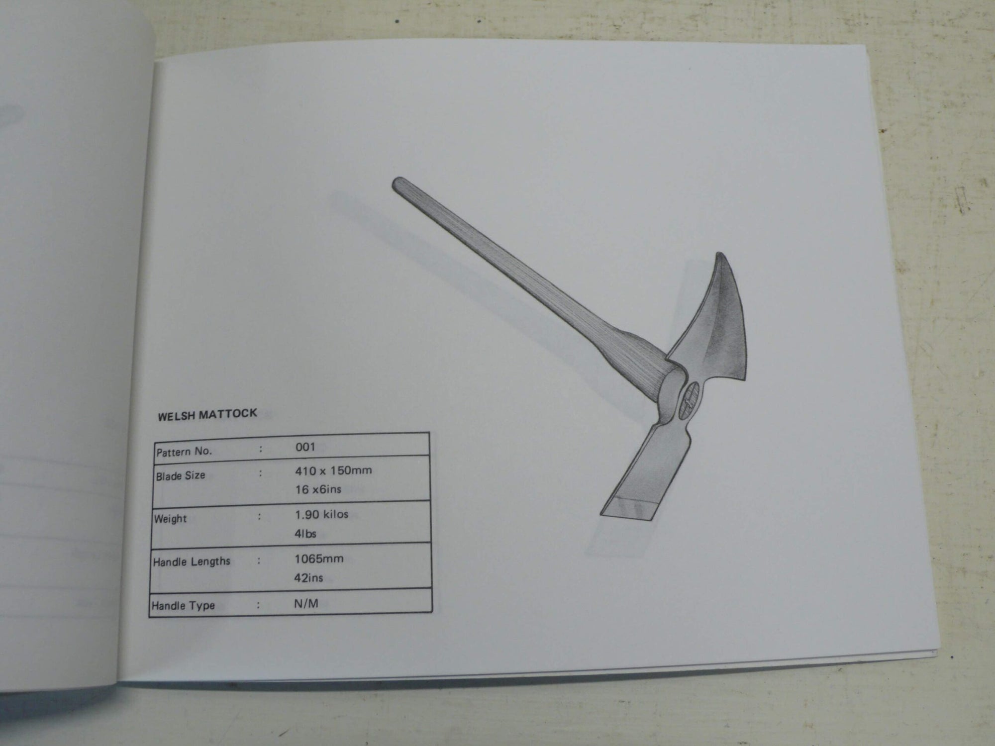 Mattock & Hoe Company Catalogue