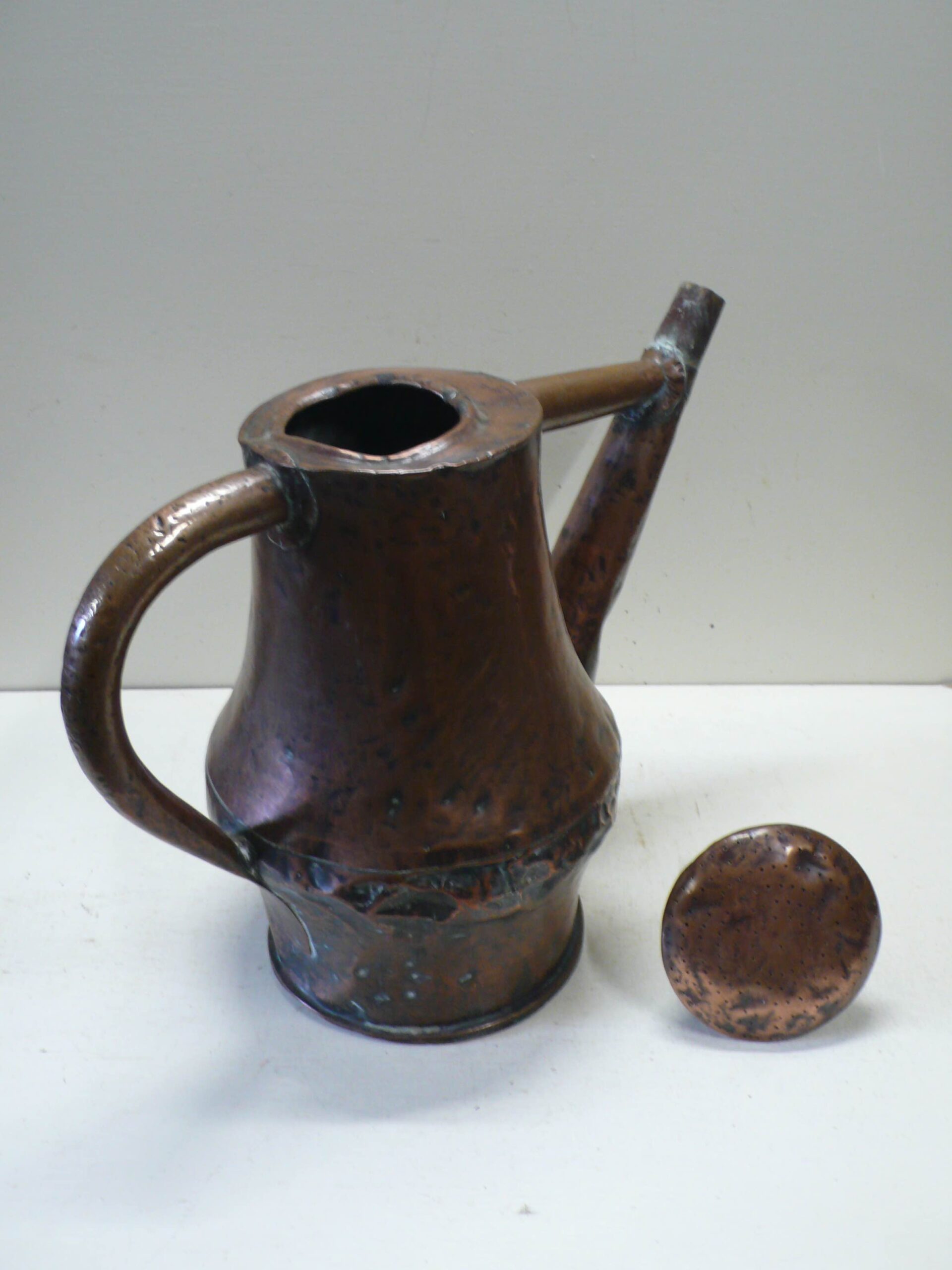 Antique French Copper Watering Can