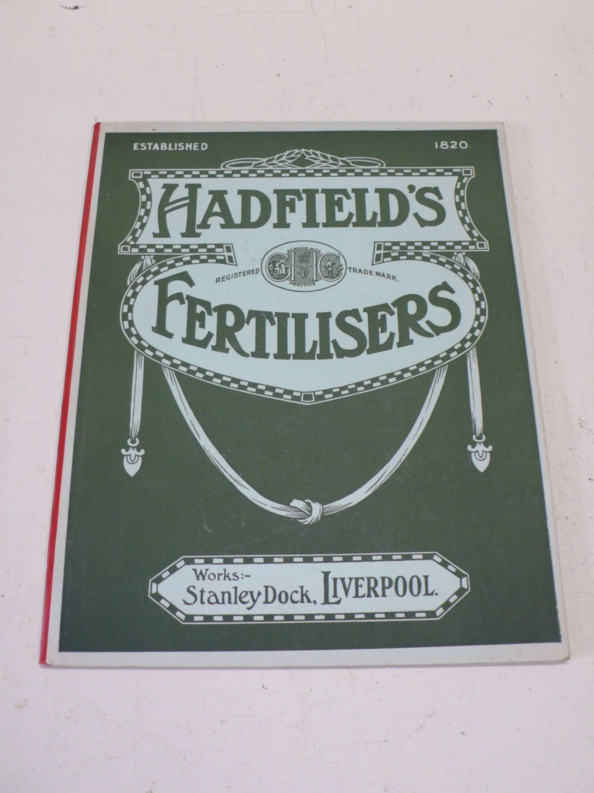 Hadfield Fertiliser Blotter Pad