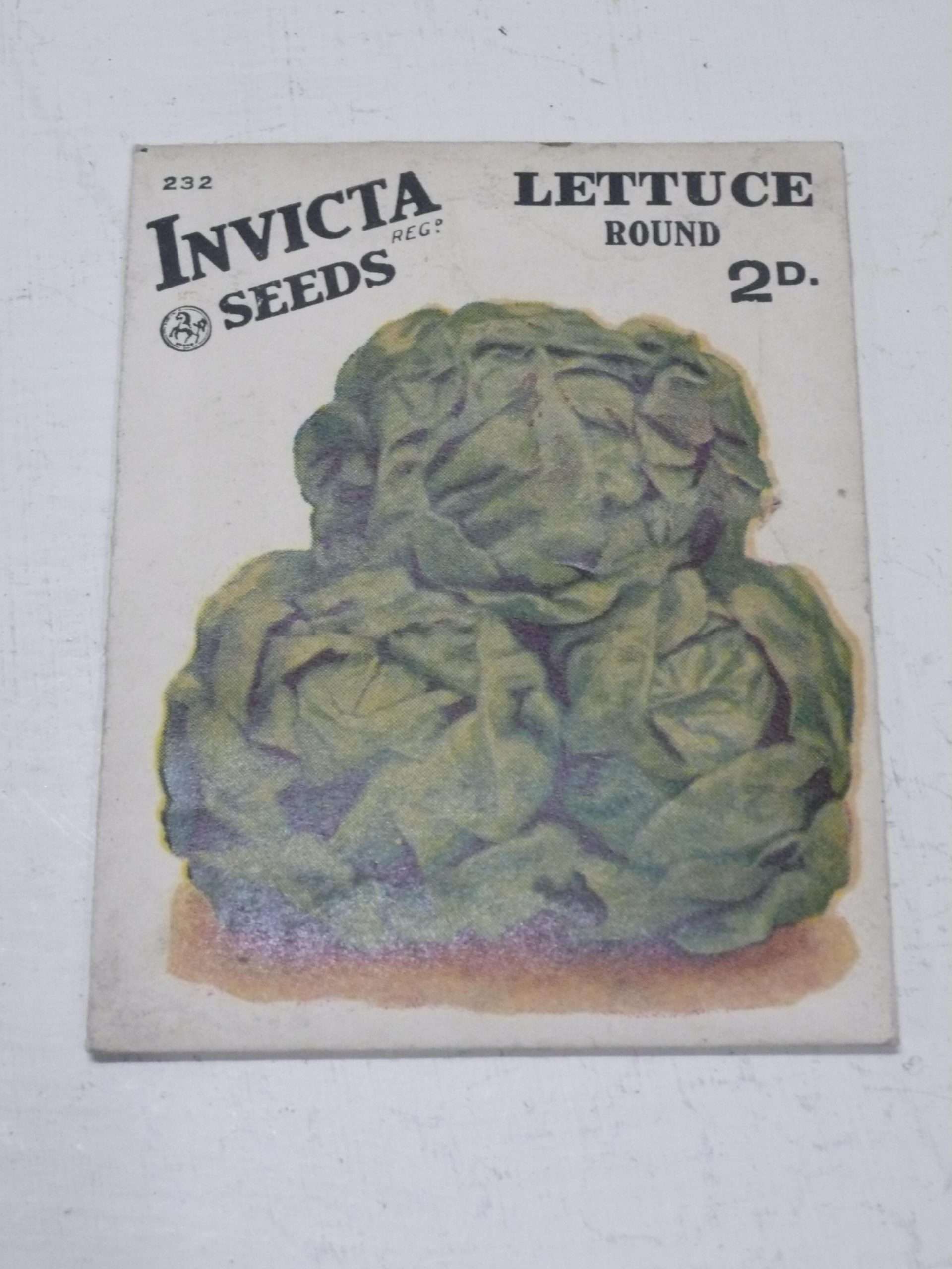 Set of Vintage Invicta Seed Packets