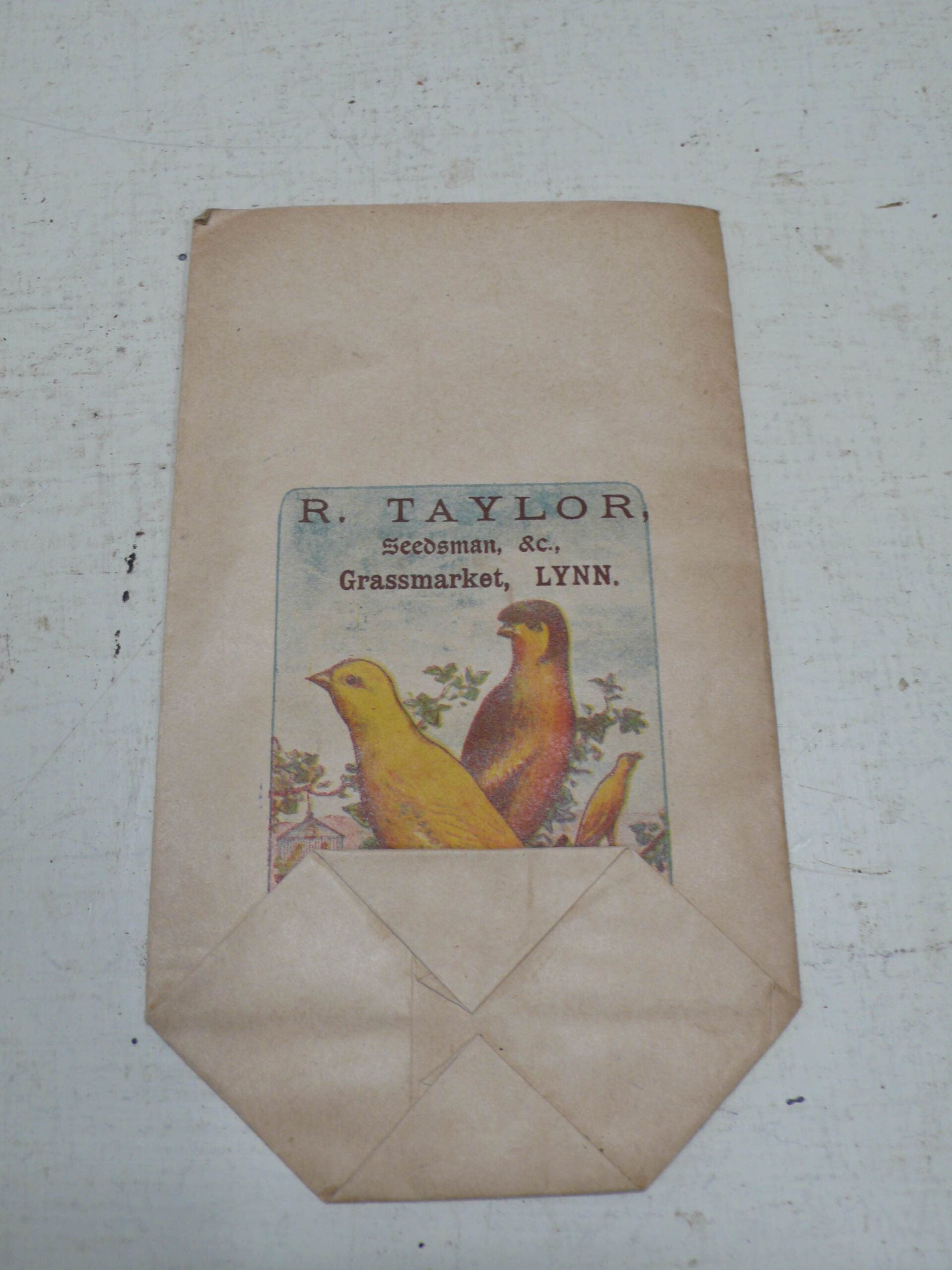 R Taylor Seed Packet