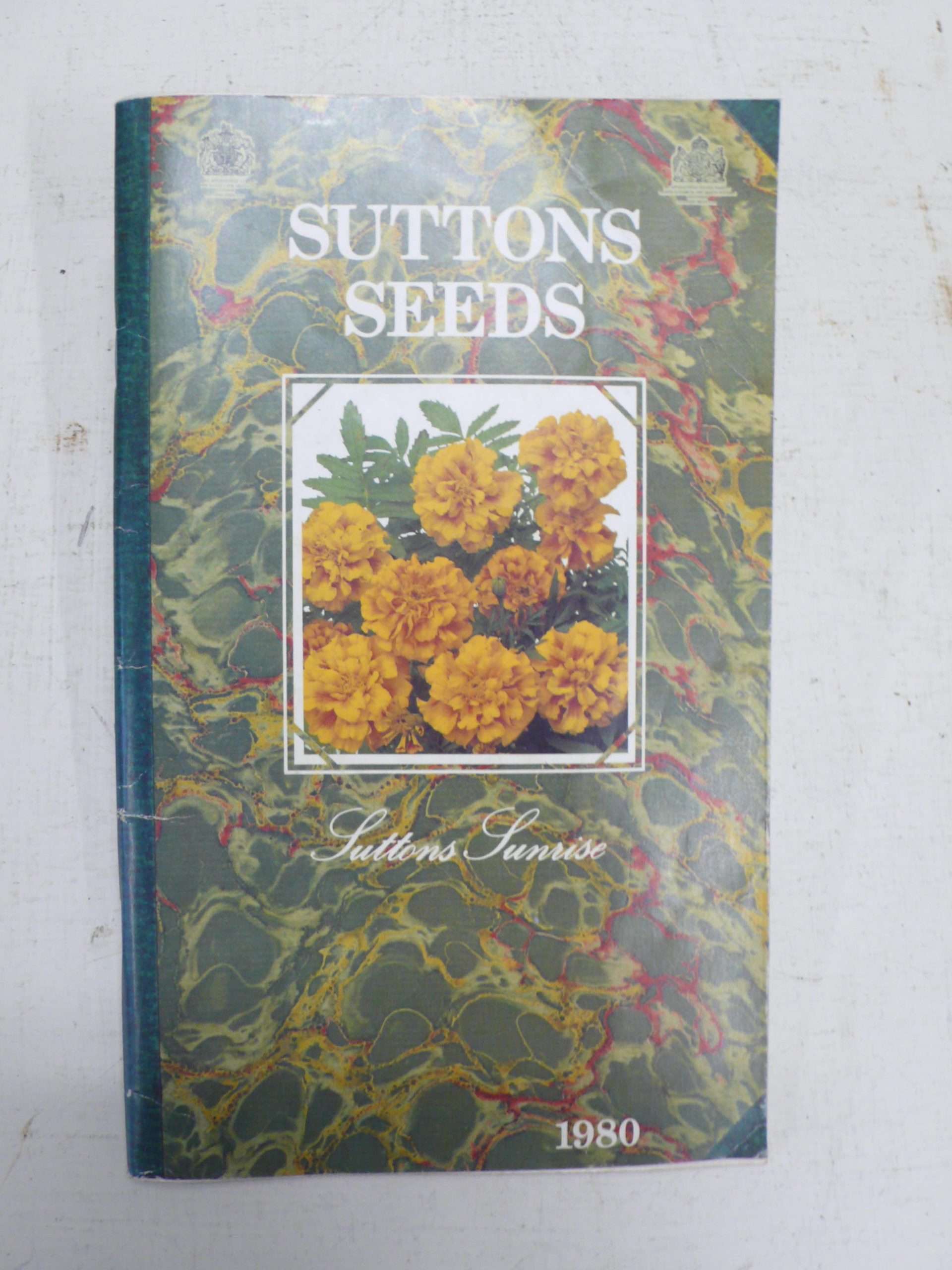 Suttons Seeds Catalogue 1980