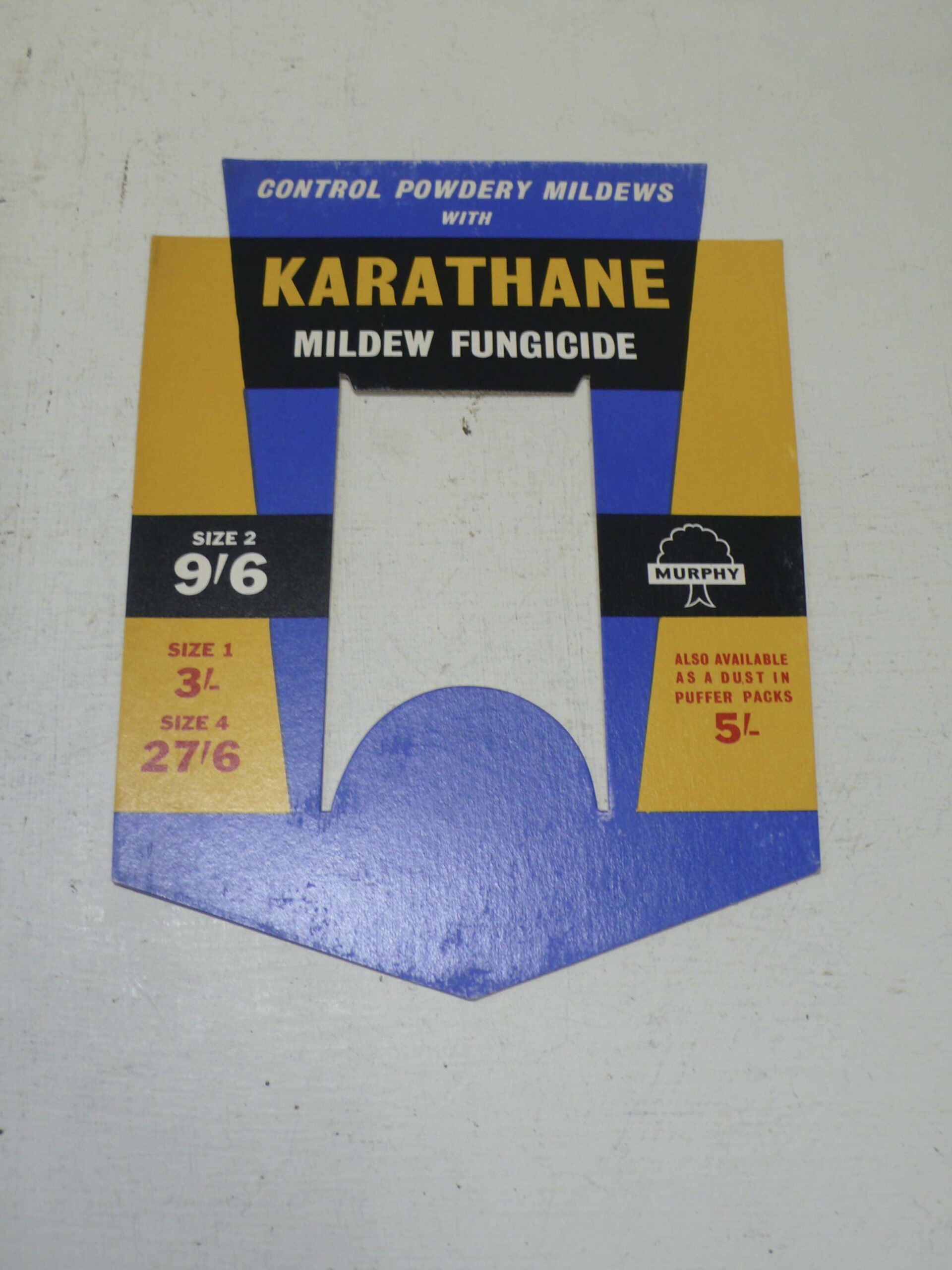 Murphy Karathane Advertising Card
