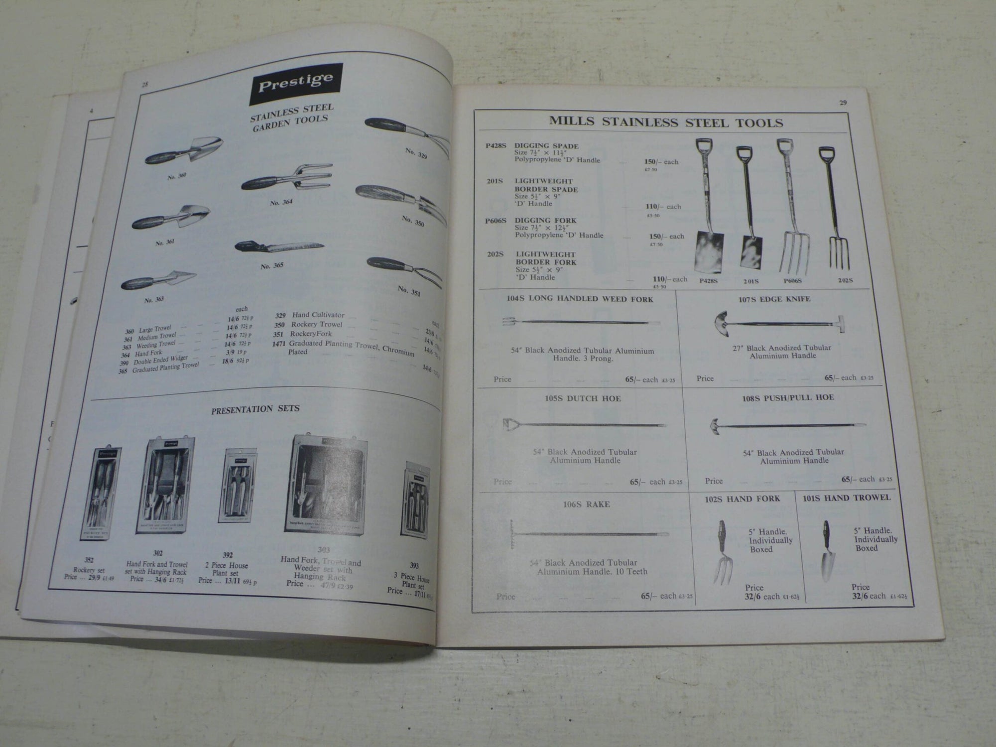Pedley & White Garden Catalogue, 1970