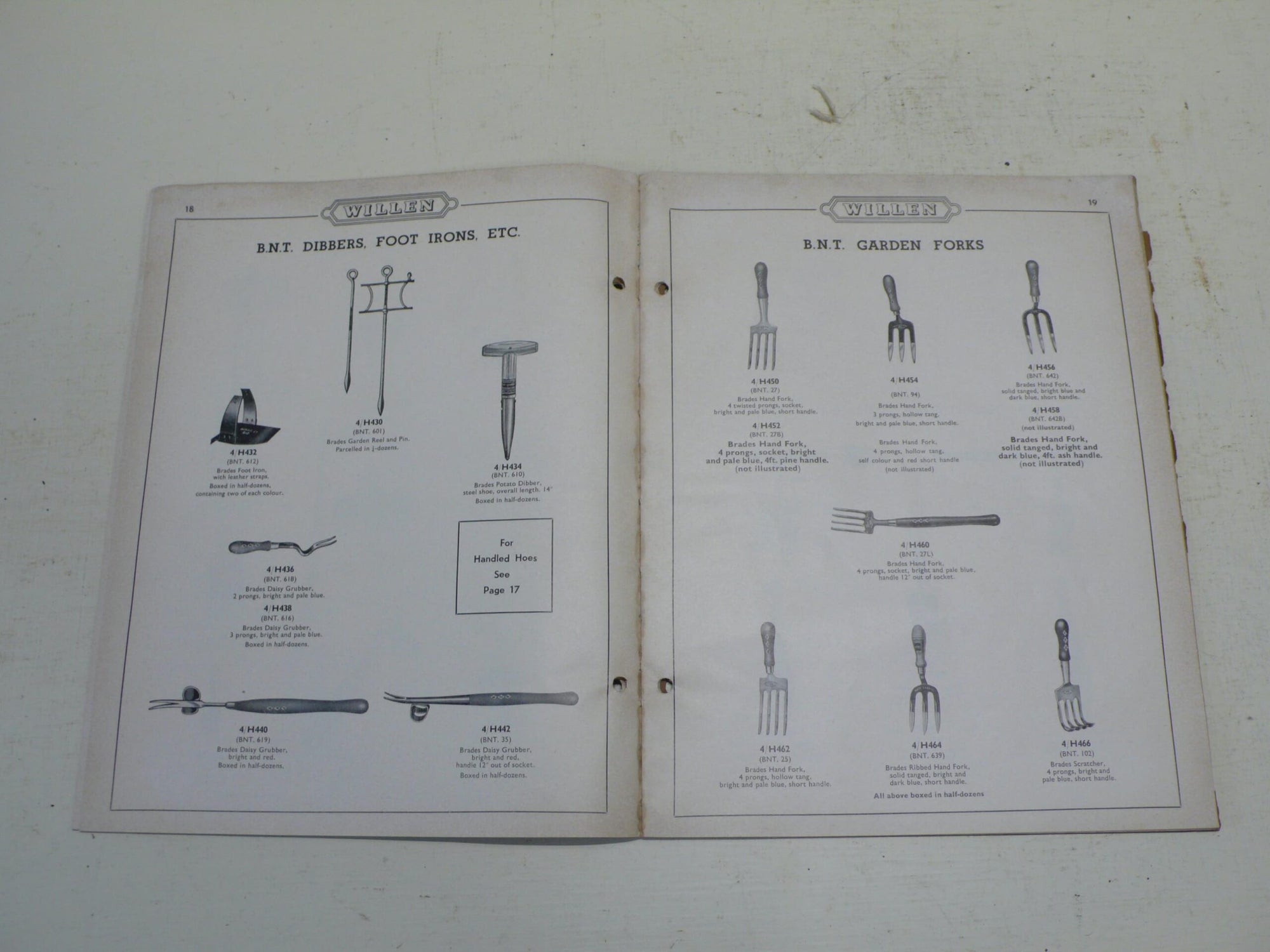 Willens Horticultural Sundries and Tools Catalogue