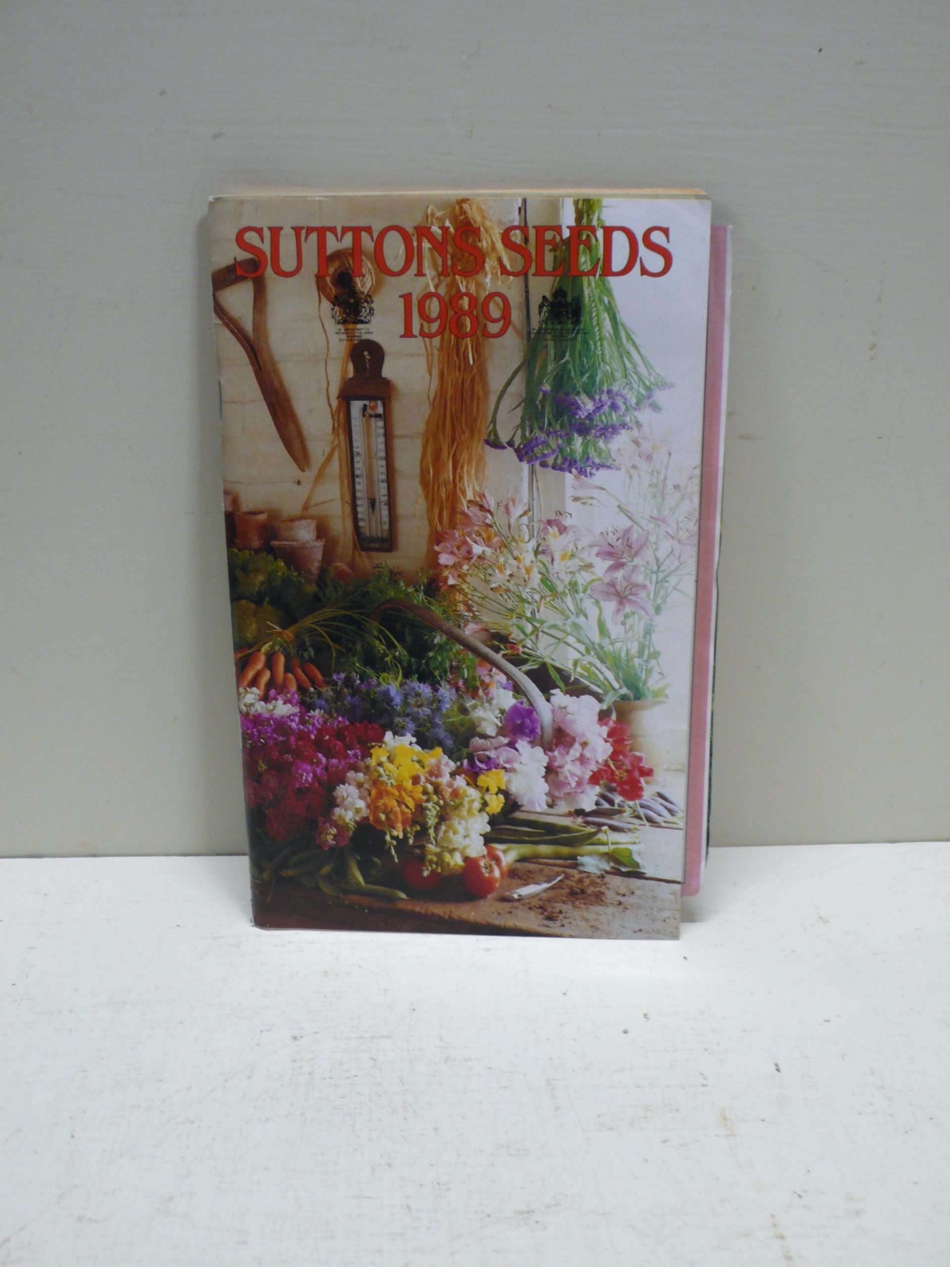 Suttons Seeds Catalogue 1989