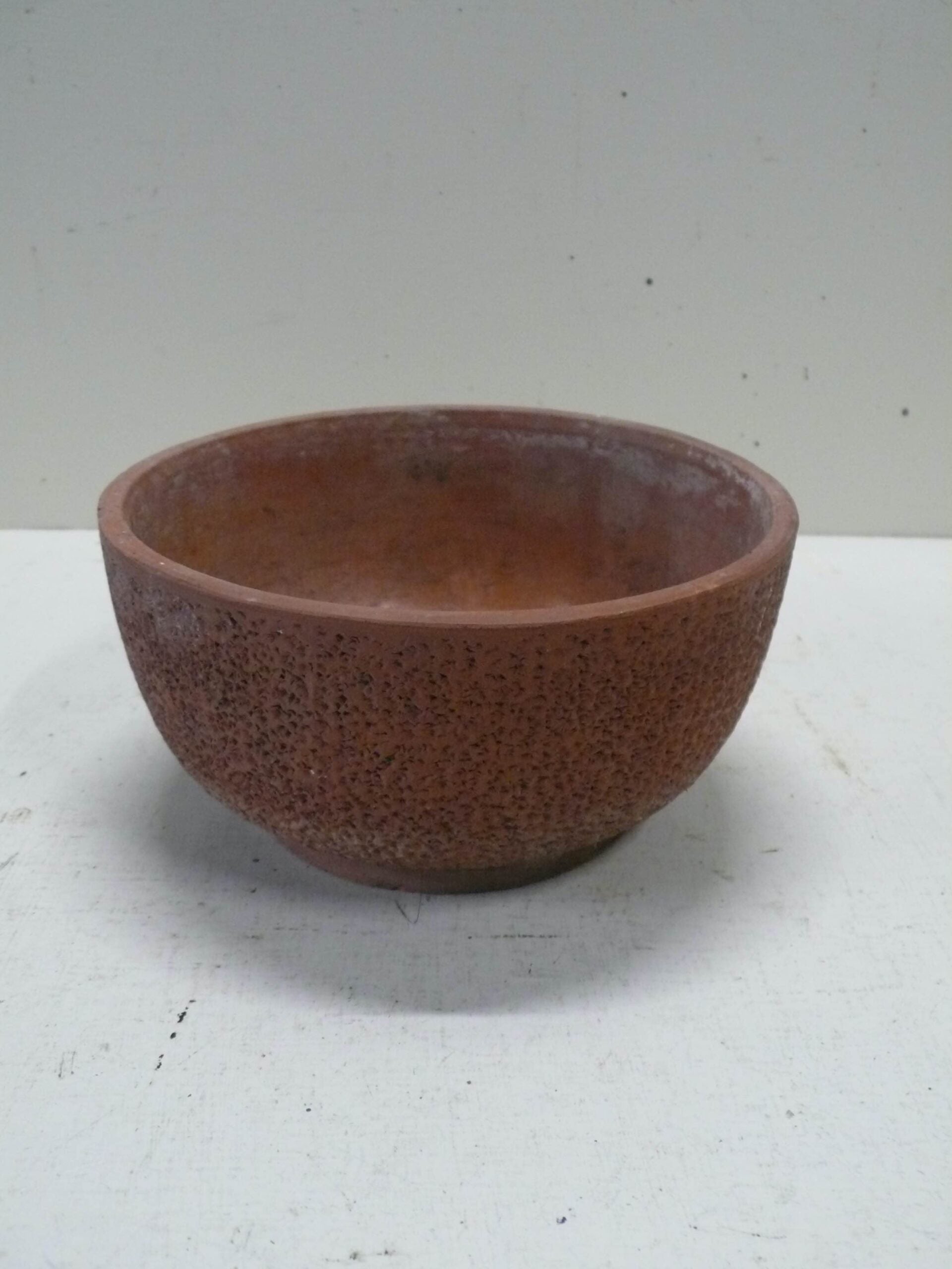 Vintage Terracotta Bulb Bowl