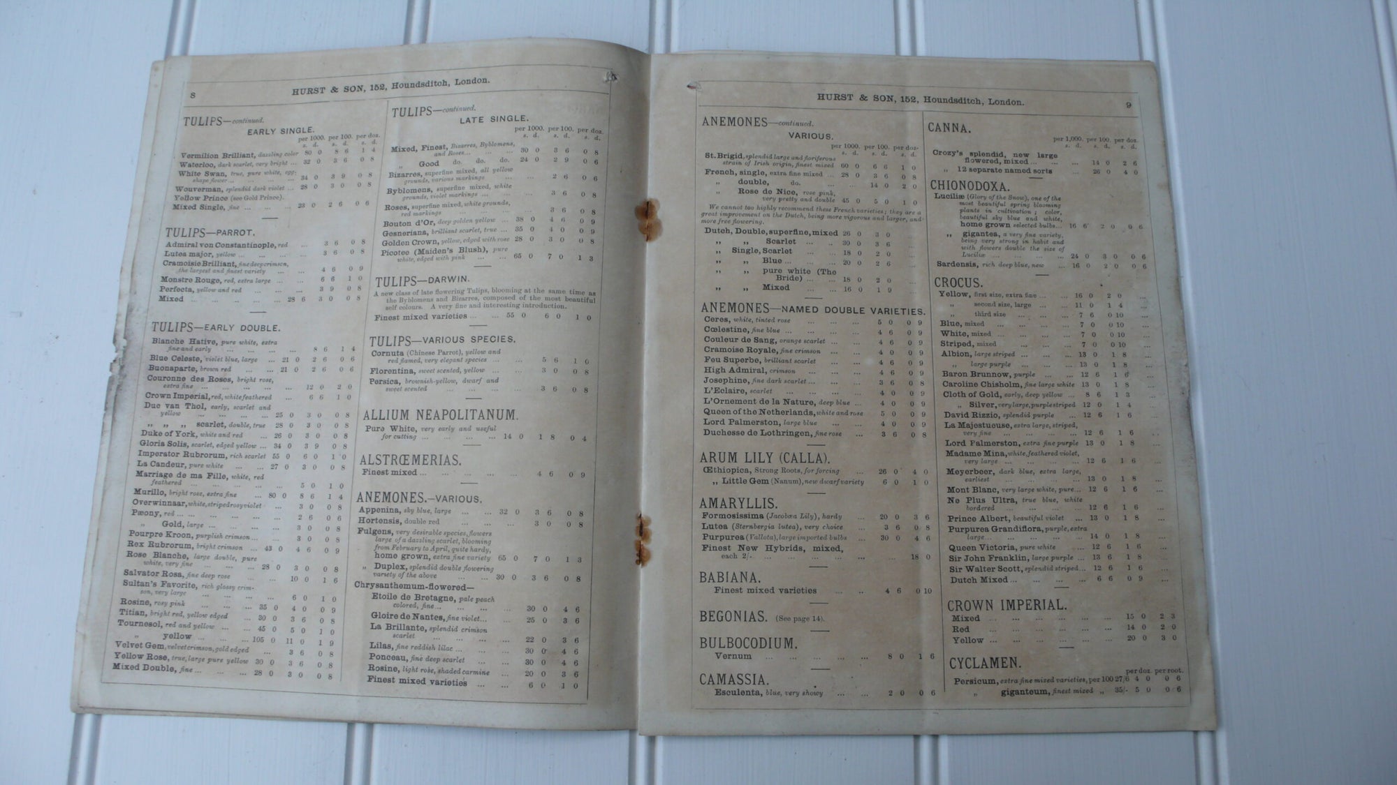 Hurst Nursery Catalogue